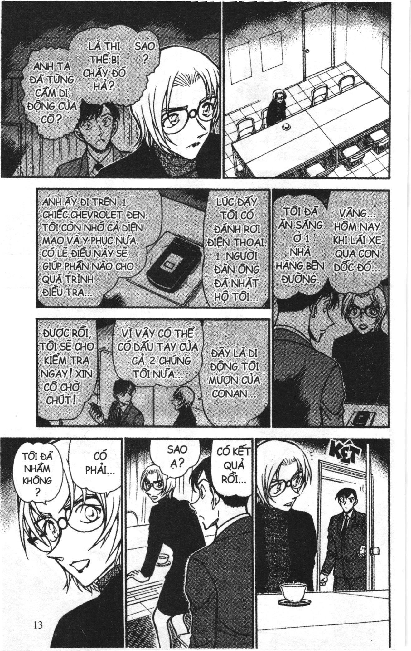 Thám tử lừng danh Conan Loạt truyện tranh Chapter 620 - Trang 11