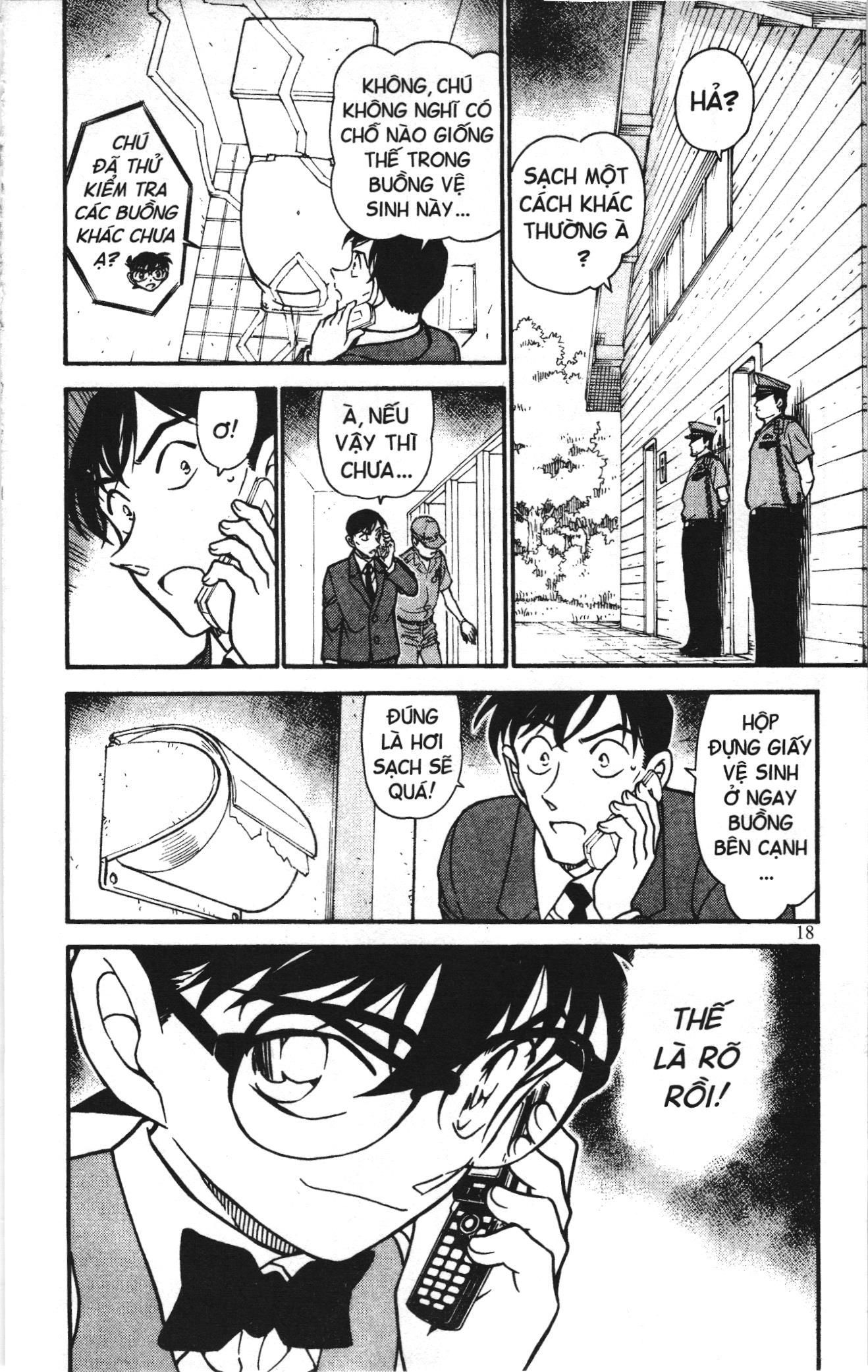 Thám tử lừng danh Conan Loạt truyện tranh Chapter 709 - Trang 16
