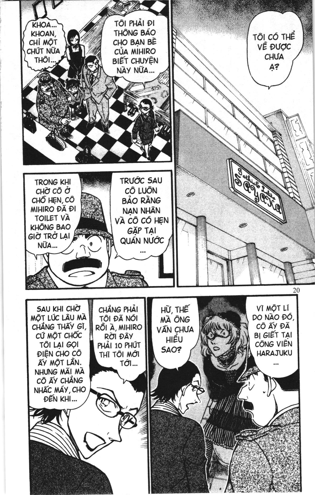 Thám tử lừng danh Conan Loạt truyện tranh Chapter 710 - Trang 2