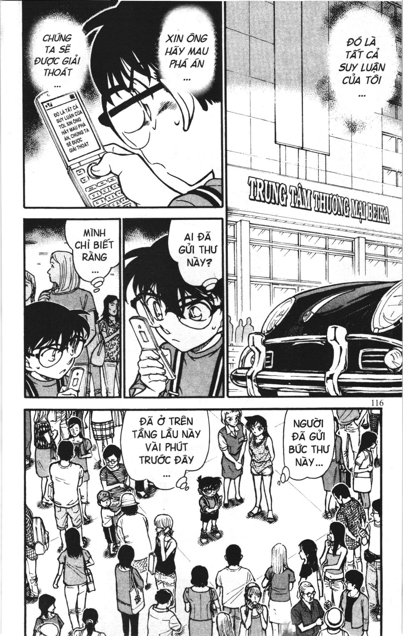 Thám tử lừng danh Conan Loạt truyện tranh Chapter 716 - Trang 2