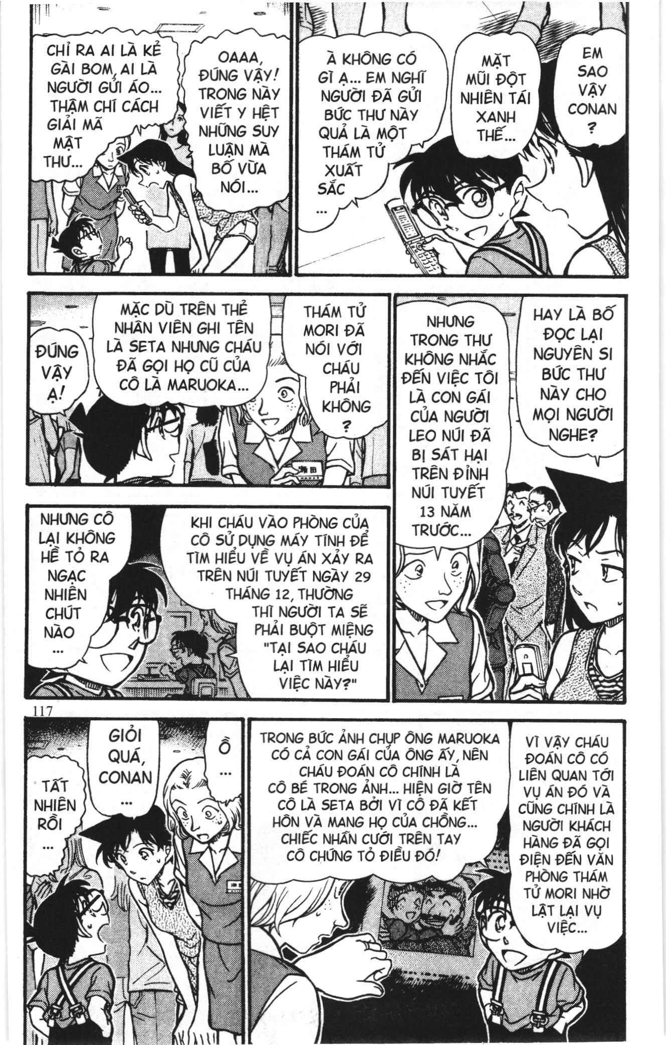 Thám tử lừng danh Conan Loạt truyện tranh Chapter 716 - Trang 3