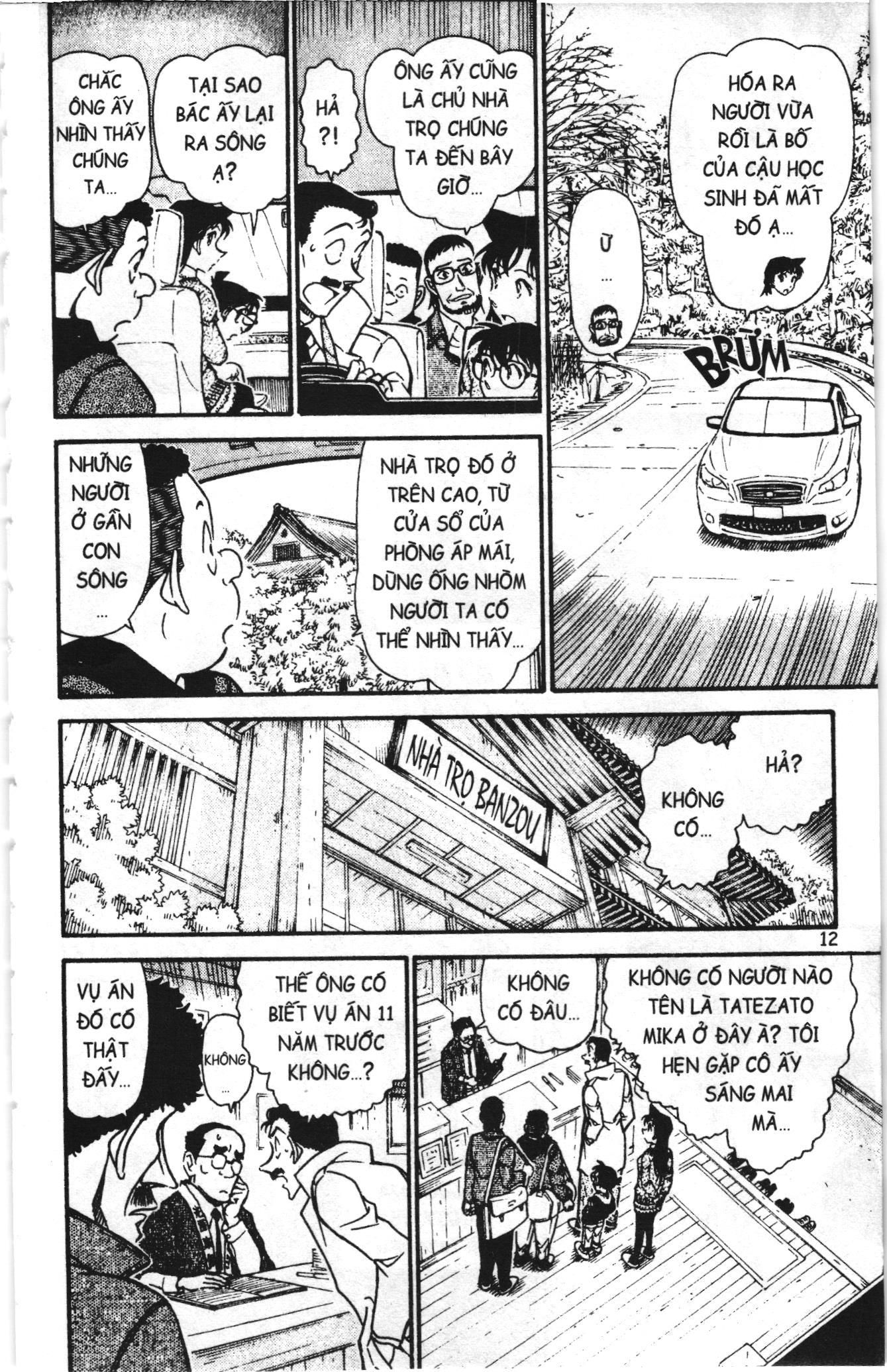 Thám tử lừng danh Conan Loạt truyện tranh Chapter 731 - Trang 10