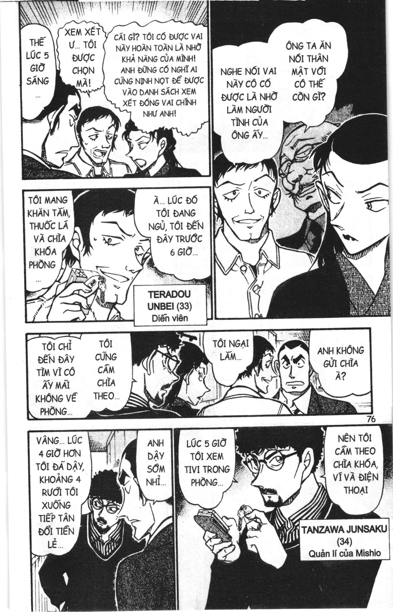 Thám tử lừng danh Conan Loạt truyện tranh Chapter 735 - Trang 10