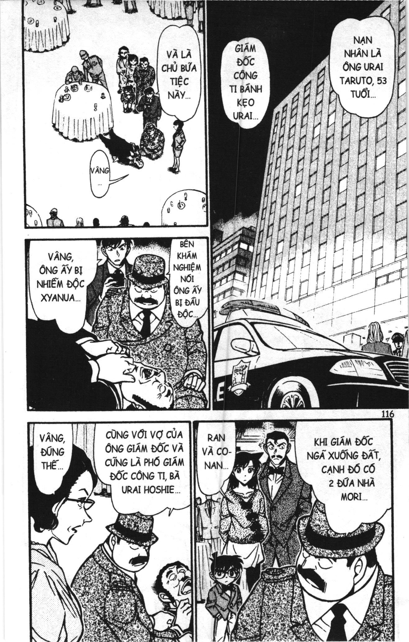 Thám tử lừng danh Conan Loạt truyện tranh Chapter 738 - Trang 2