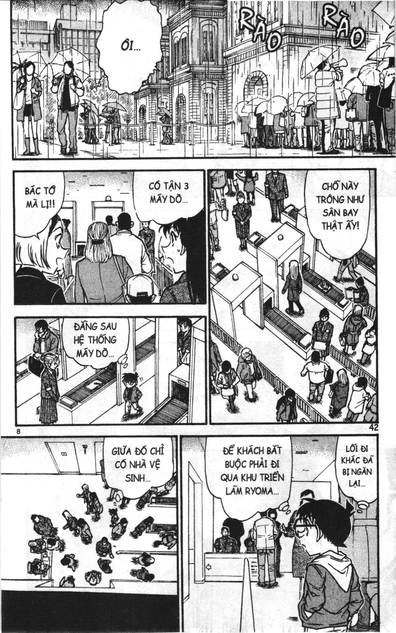 Thám tử lừng danh Conan Loạt truyện tranh Chapter 744 - Trang 8