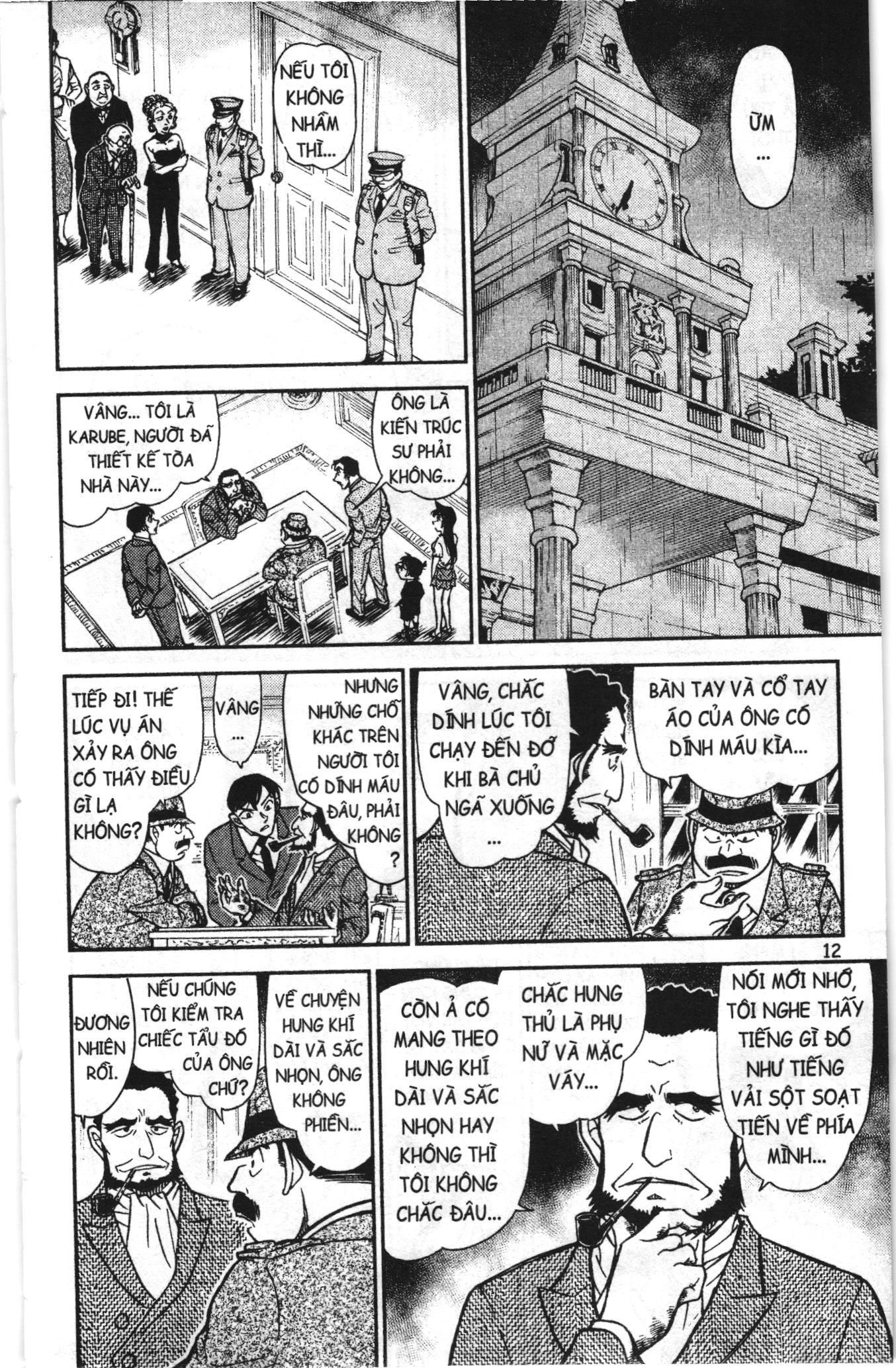Thám tử lừng danh Conan Loạt truyện tranh Chapter 774 - Trang 10