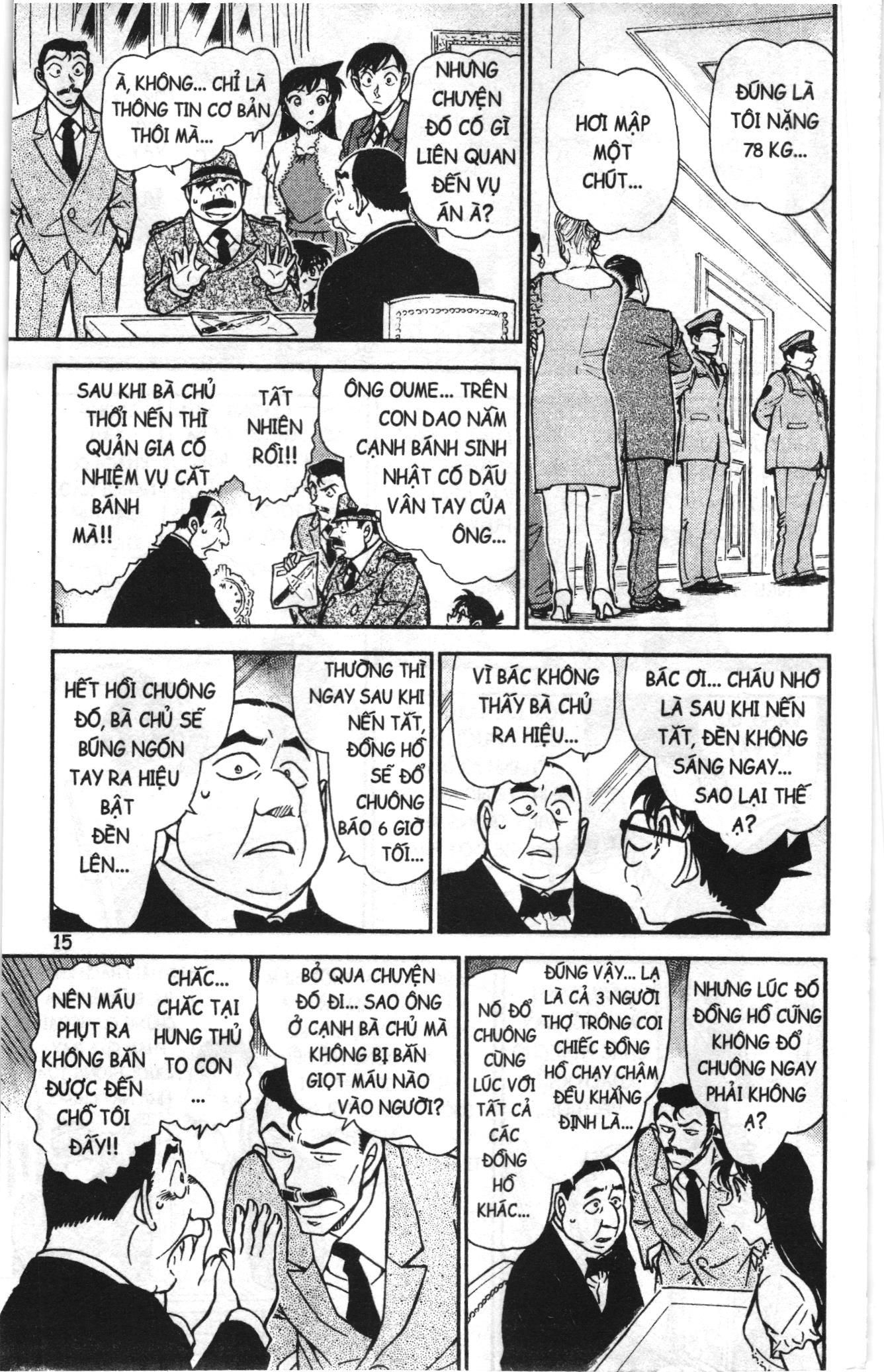Thám tử lừng danh Conan Loạt truyện tranh Chapter 774 - Trang 13