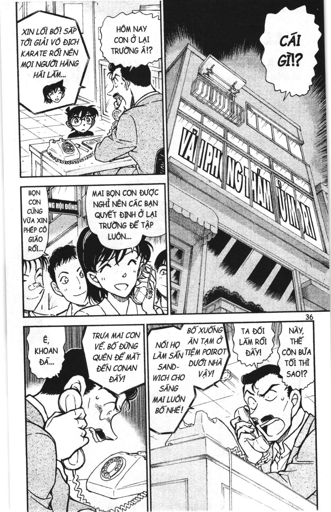 Thám tử lừng danh Conan Loạt truyện tranh Chapter 776 - Trang 2