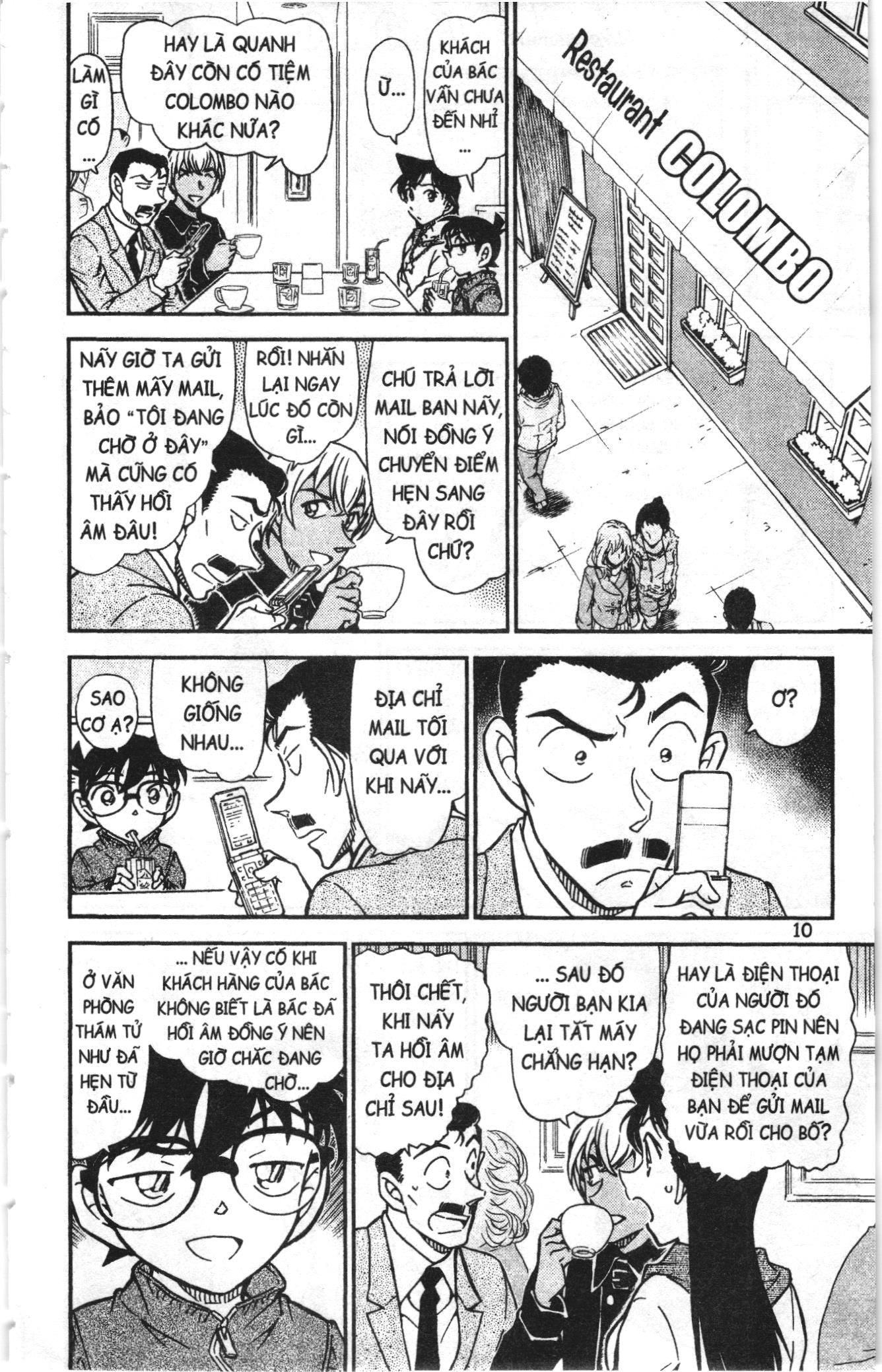 Thám tử lừng danh Conan Loạt truyện tranh Chapter 807 - Trang 8