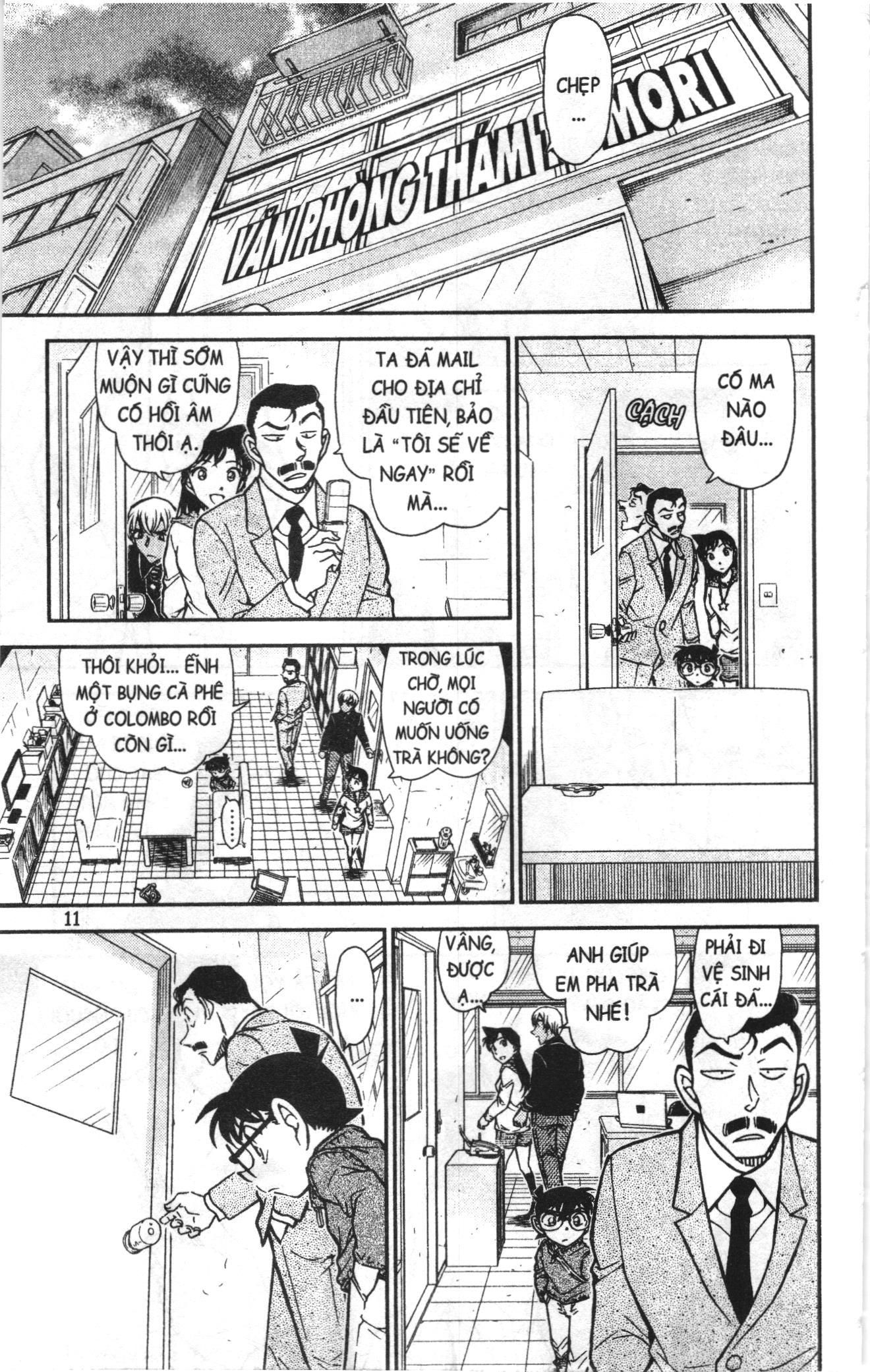 Thám tử lừng danh Conan Loạt truyện tranh Chapter 807 - Trang 9