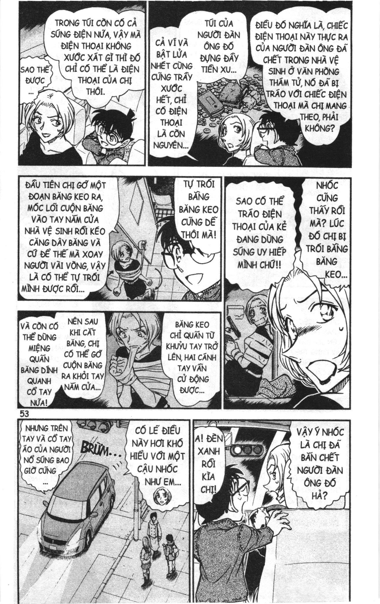 Thám tử lừng danh Conan Loạt truyện tranh Chapter 810 - Trang 3