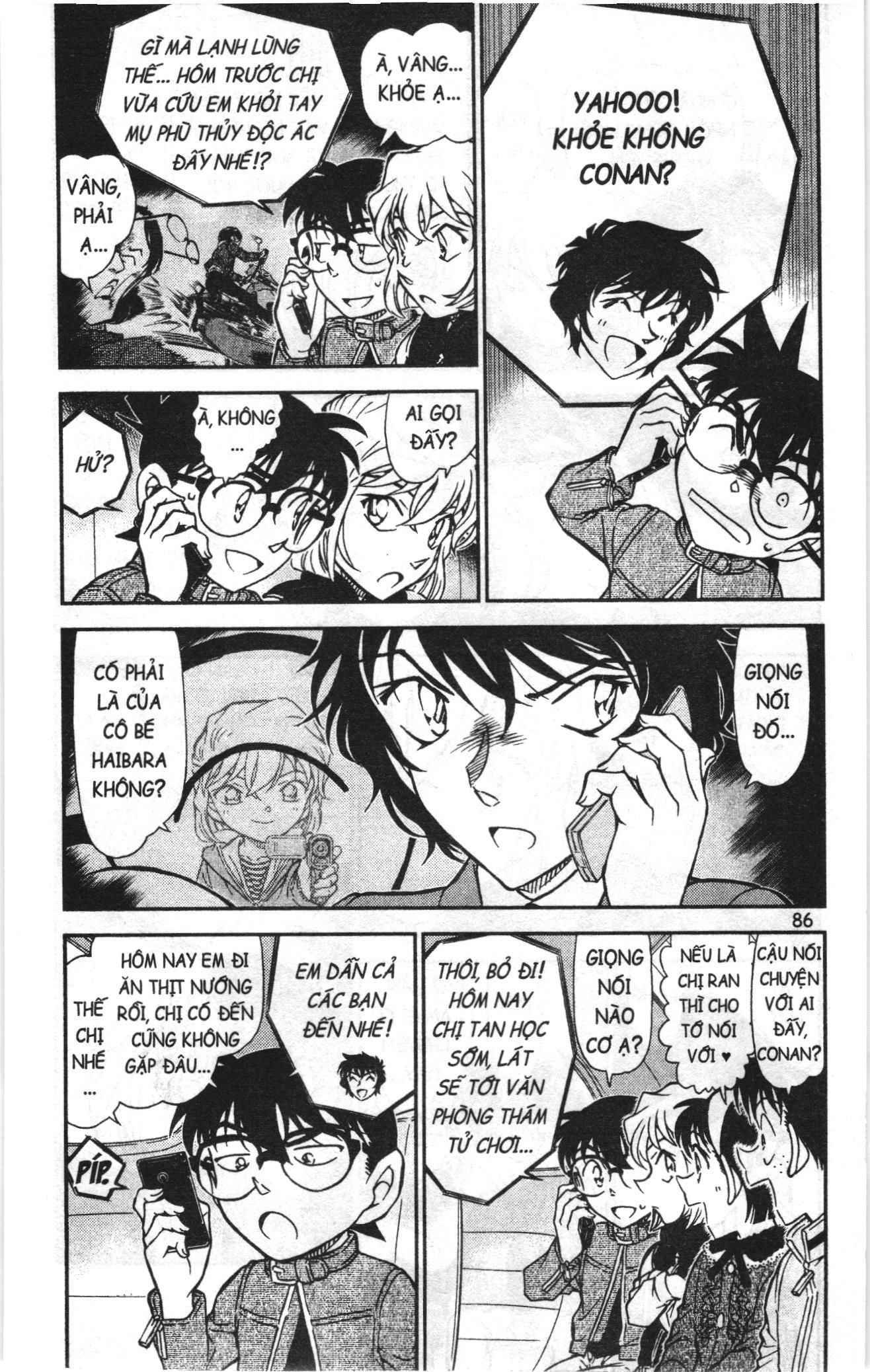 Thám tử lừng danh Conan Loạt truyện tranh Chapter 812 - Trang 4