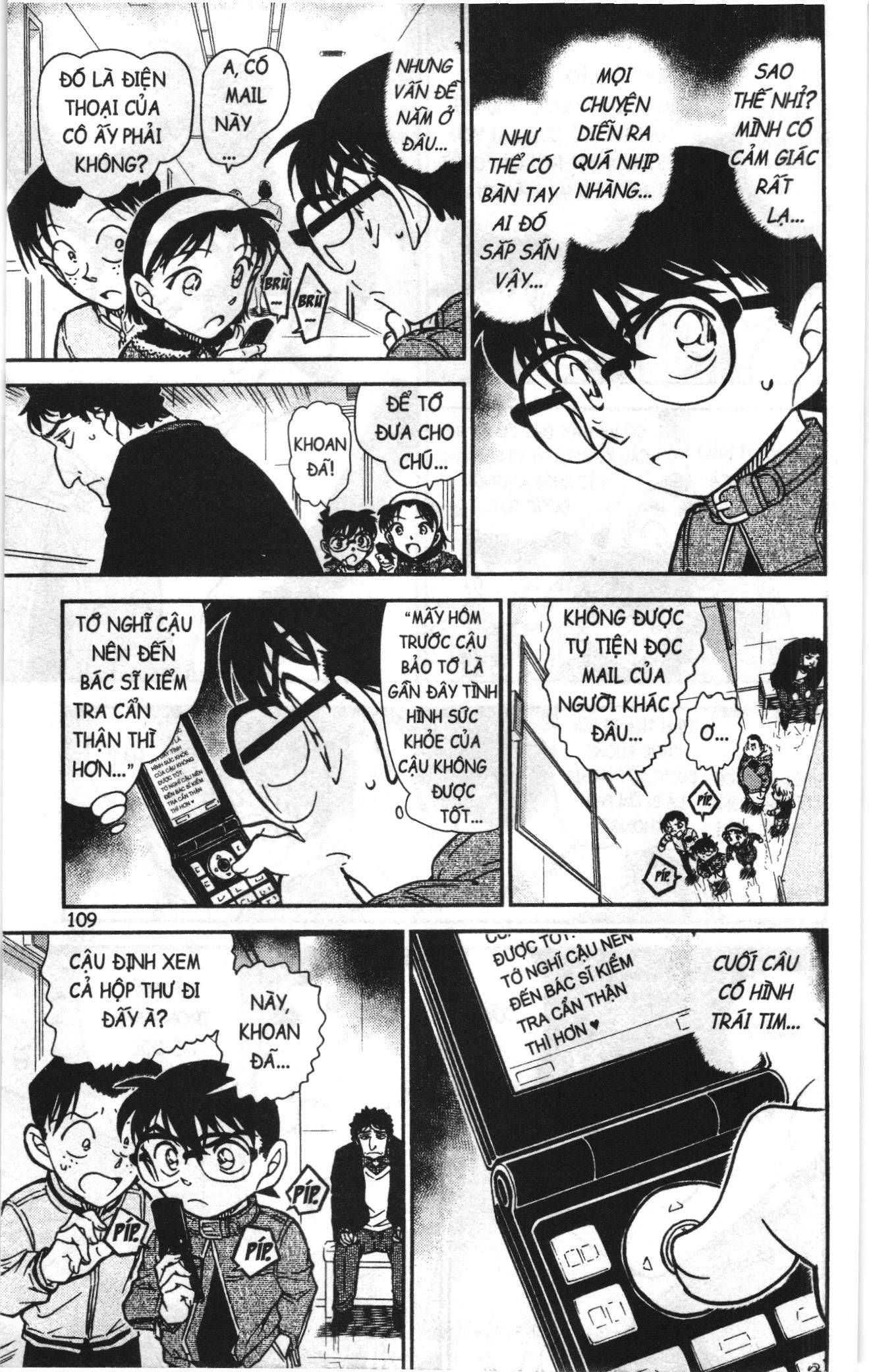 Thám tử lừng danh Conan Loạt truyện tranh Chapter 813 - Trang 11