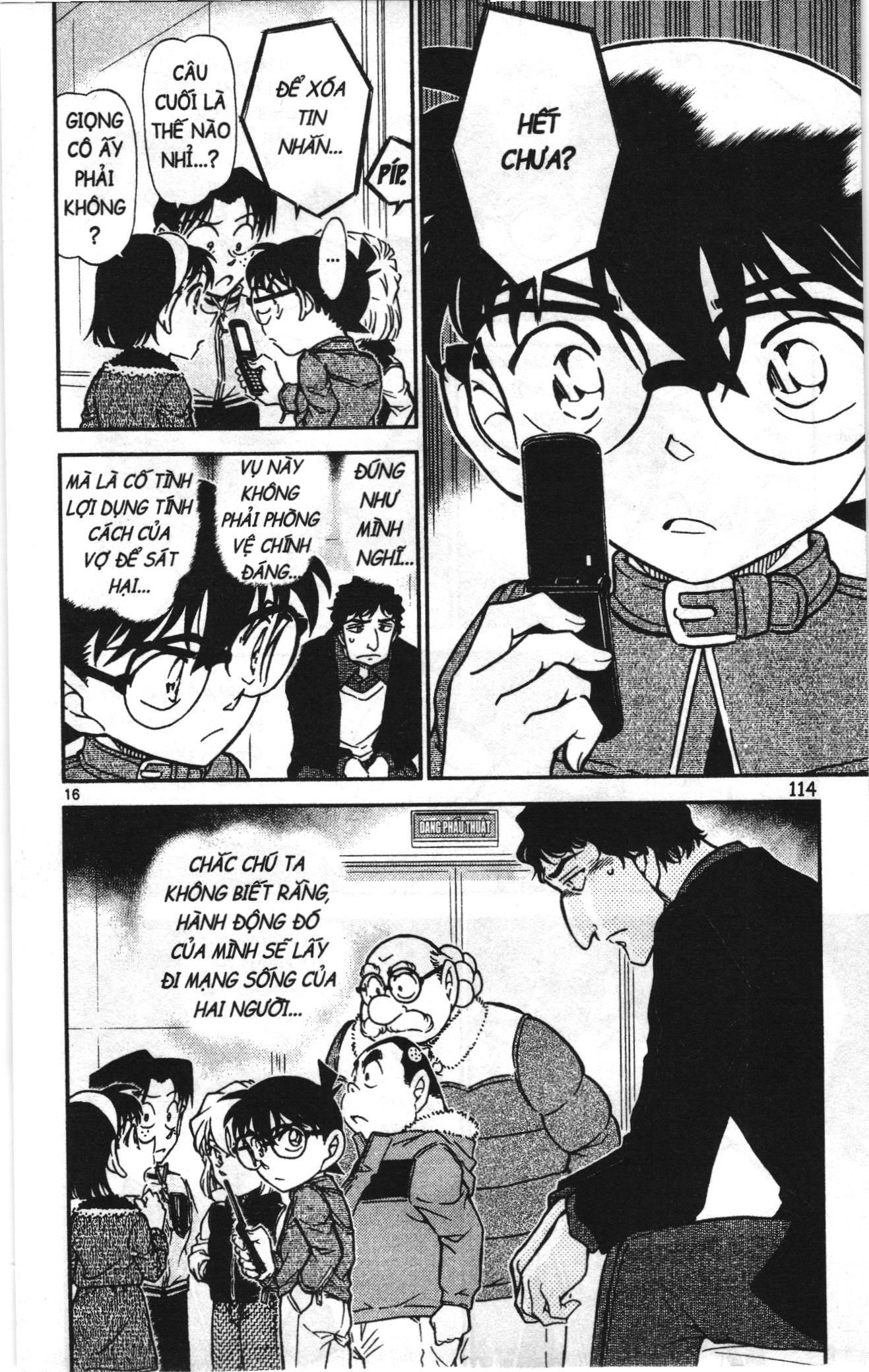 Thám tử lừng danh Conan Loạt truyện tranh Chapter 813 - Trang 16