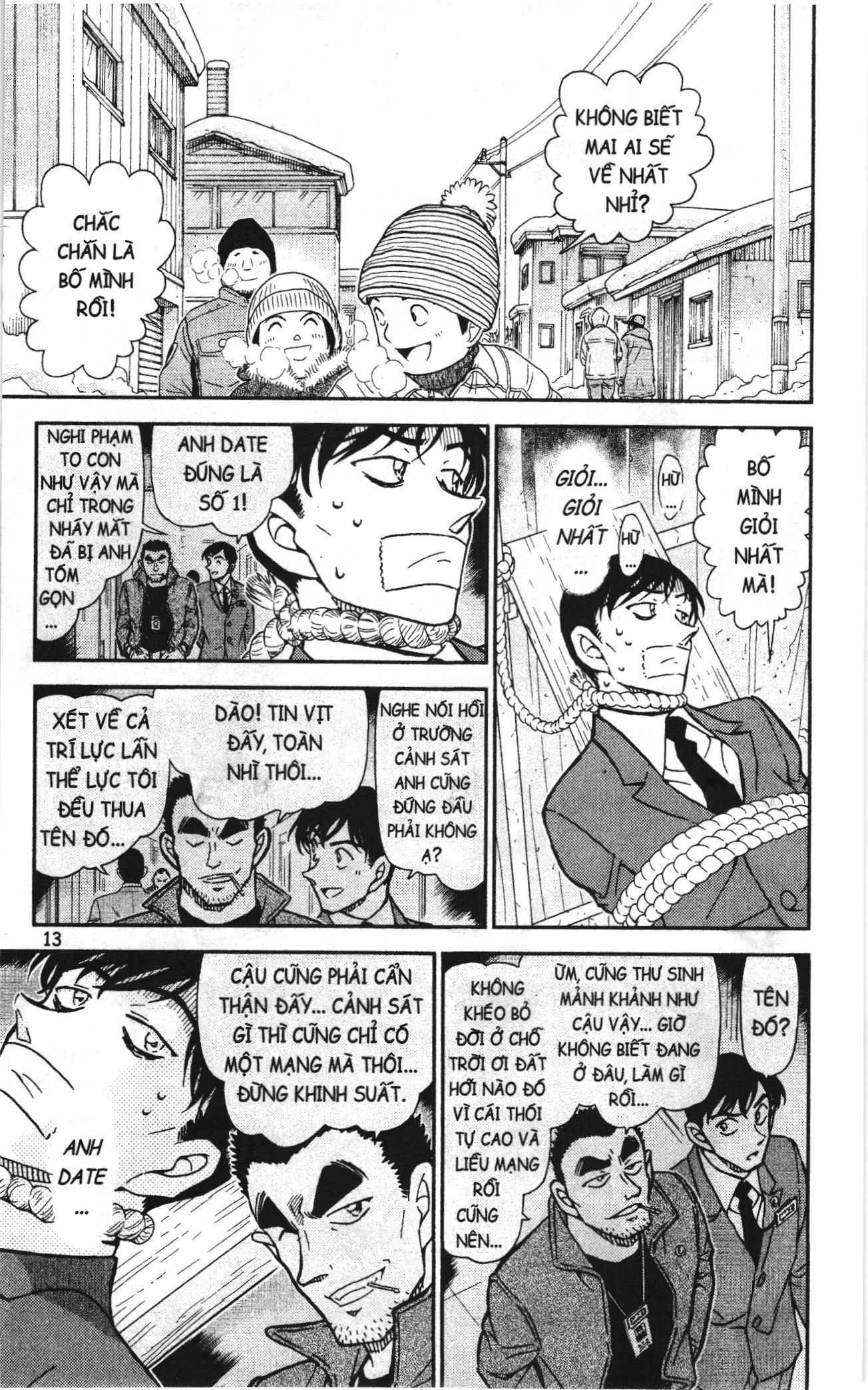 Thám tử lừng danh Conan Loạt truyện tranh Chapter 818 - Trang 11