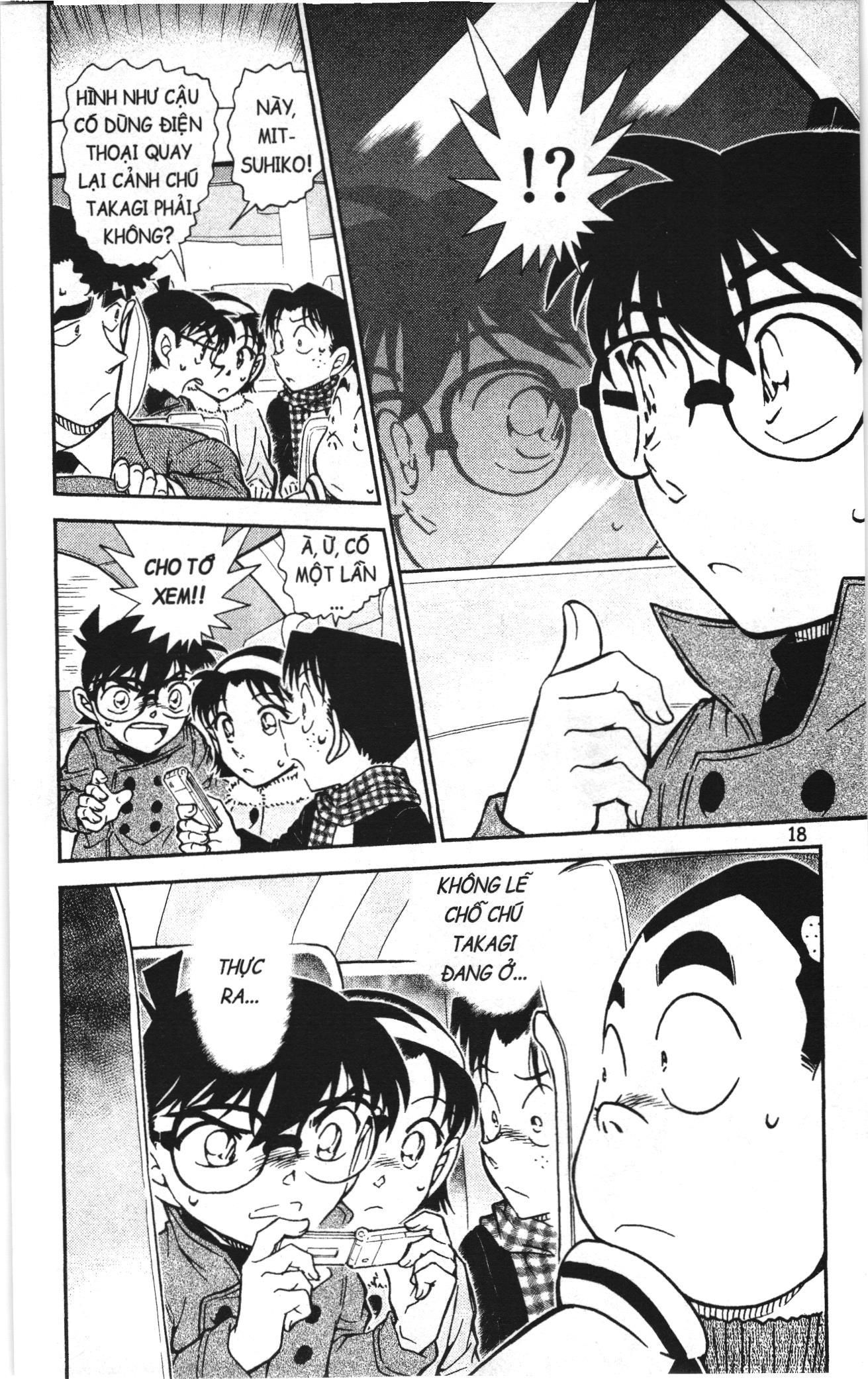 Thám tử lừng danh Conan Loạt truyện tranh Chapter 818 - Trang 16