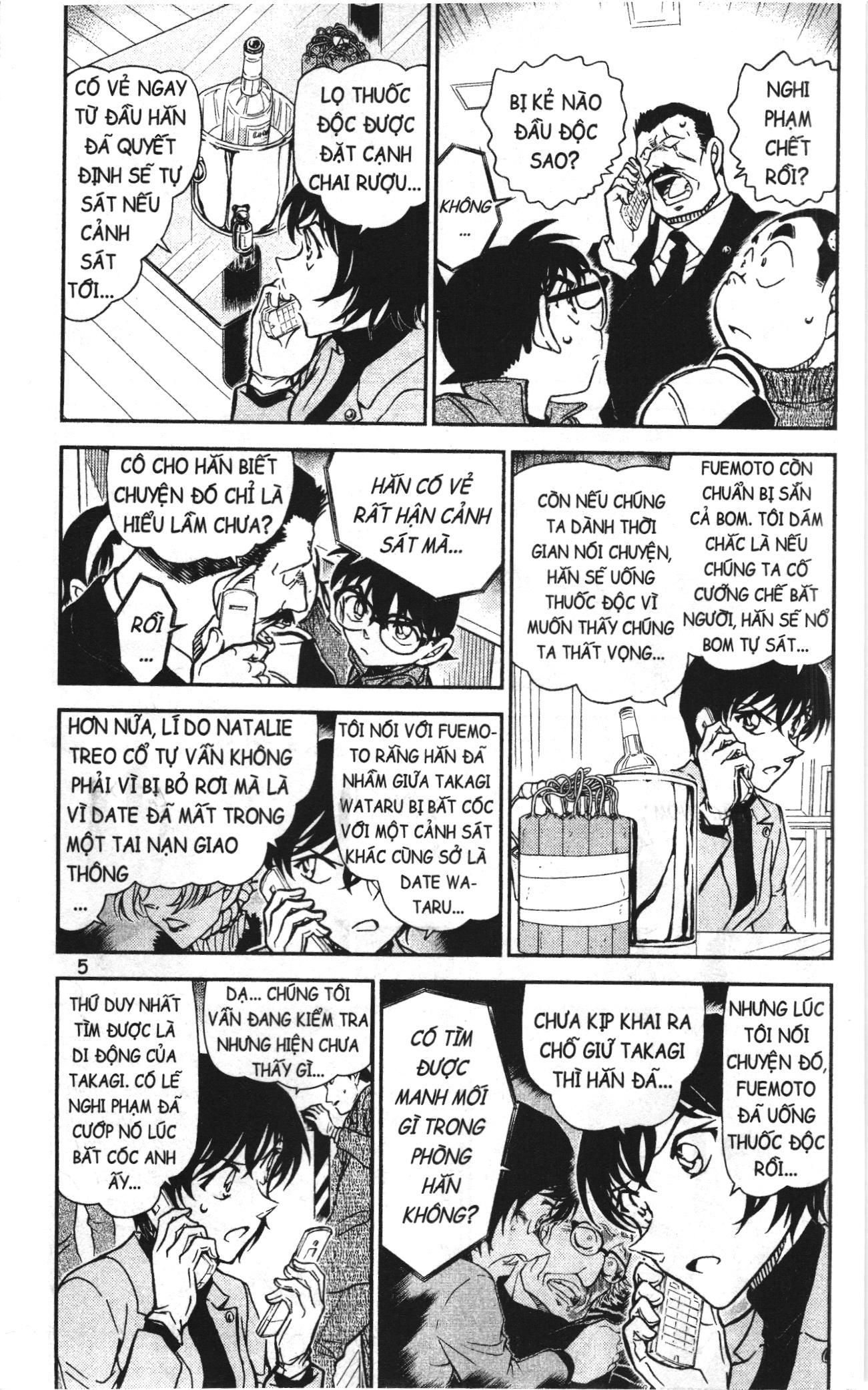 Thám tử lừng danh Conan Loạt truyện tranh Chapter 818 - Trang 3