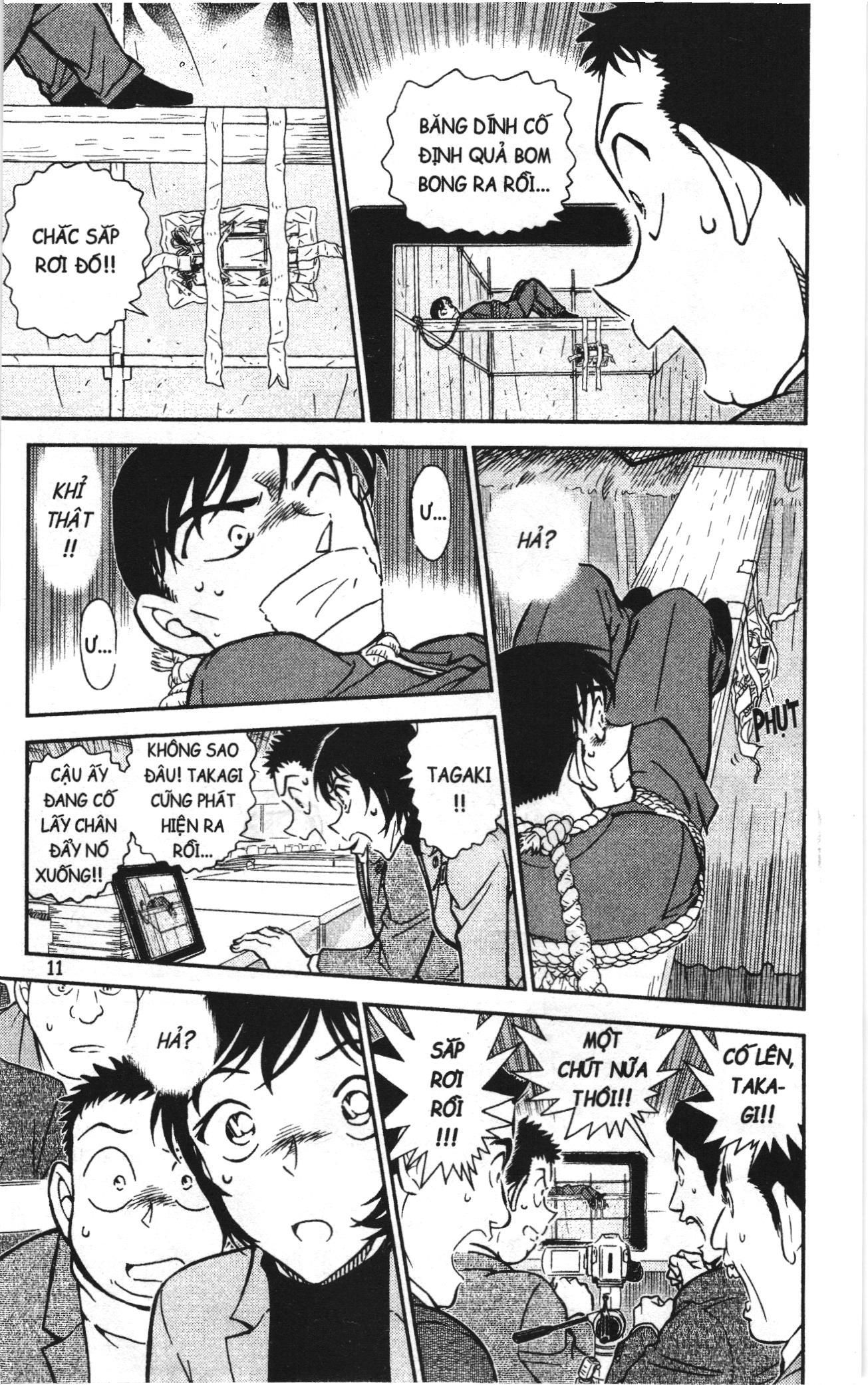 Thám tử lừng danh Conan Loạt truyện tranh Chapter 818 - Trang 9