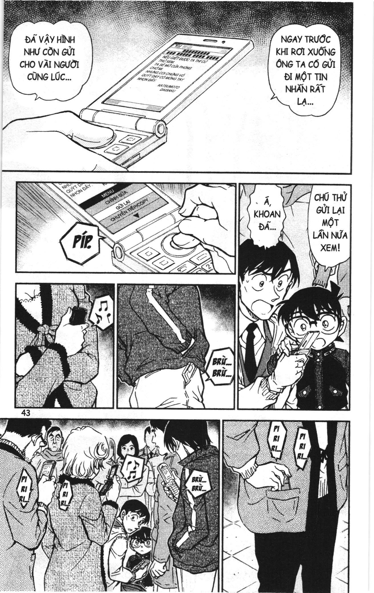 Thám tử lừng danh Conan Loạt truyện tranh Chapter 820 - Trang 8