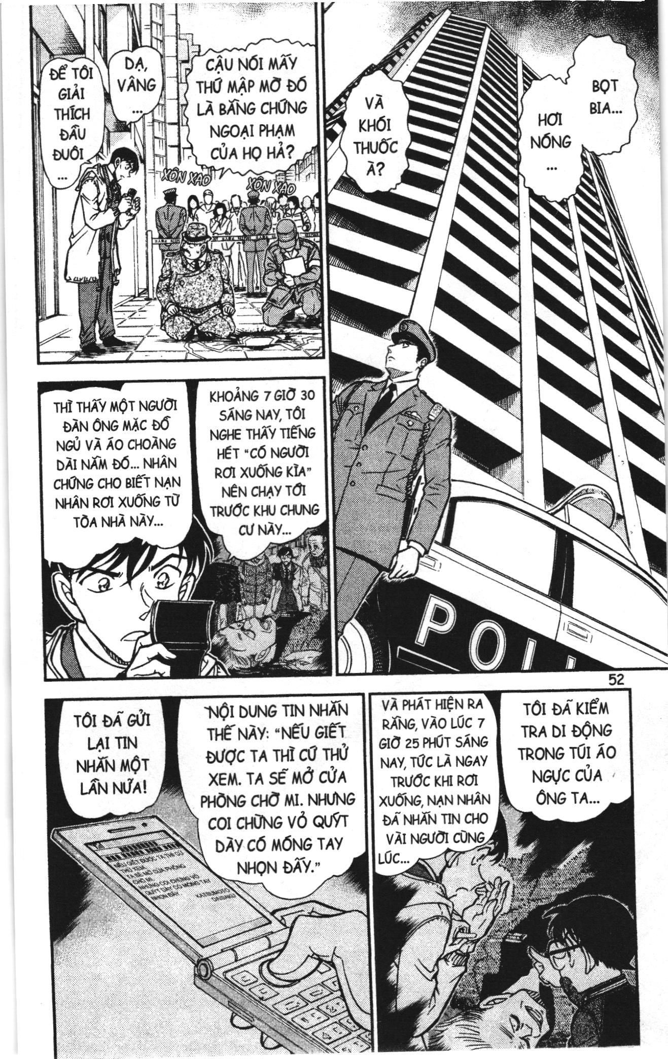 Thám tử lừng danh Conan Loạt truyện tranh Chapter 821 - Trang 2