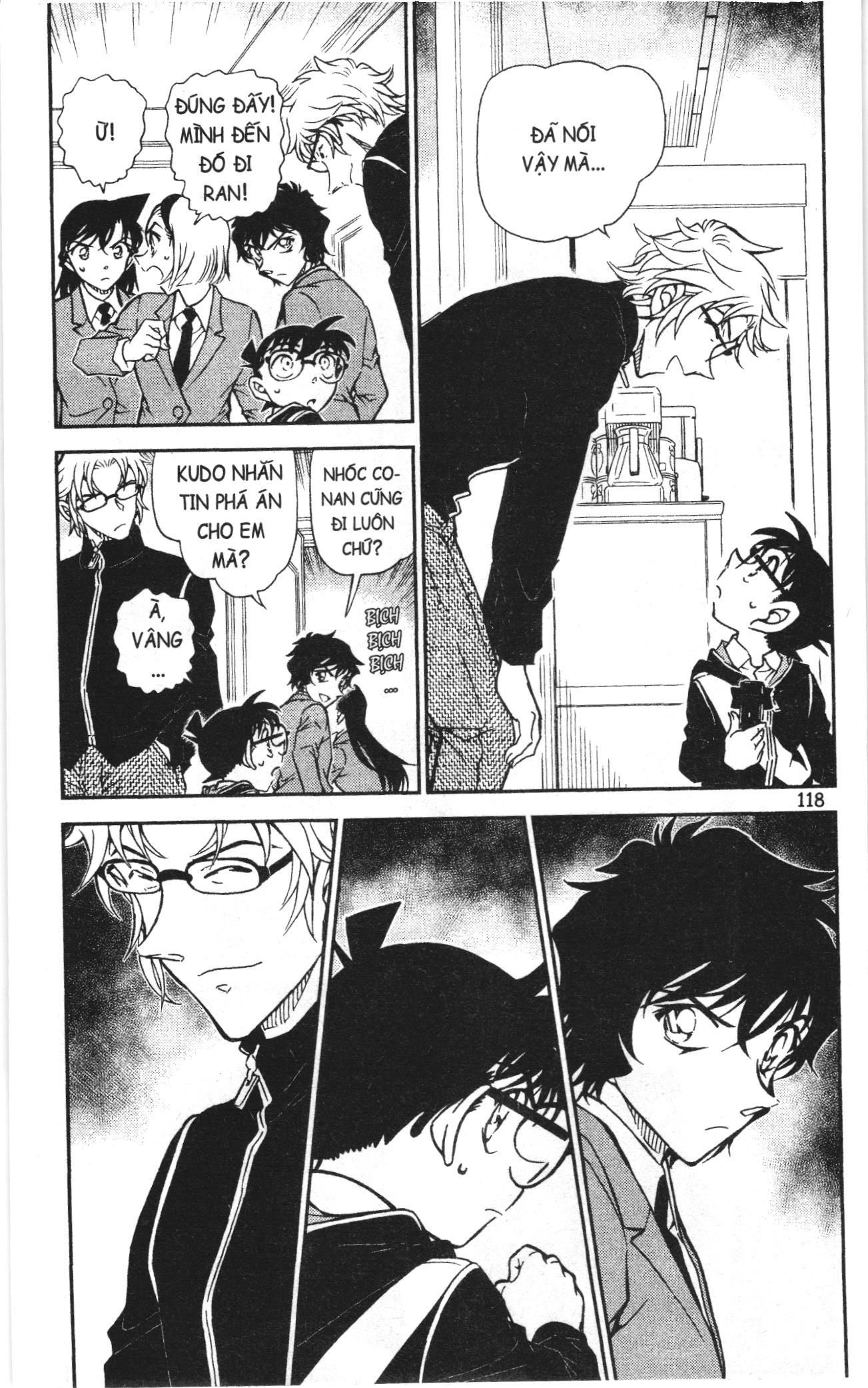 Thám tử lừng danh Conan Loạt truyện tranh Chapter 828 - Trang 4