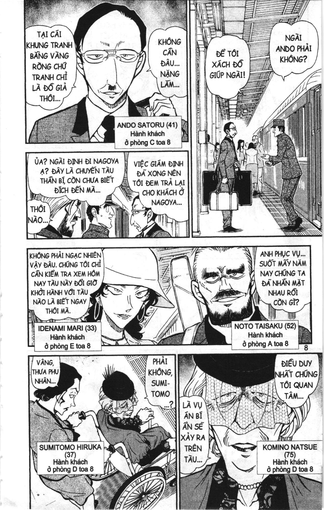 Thám tử lừng danh Conan Loạt truyện tranh Chapter 832 - Trang 6
