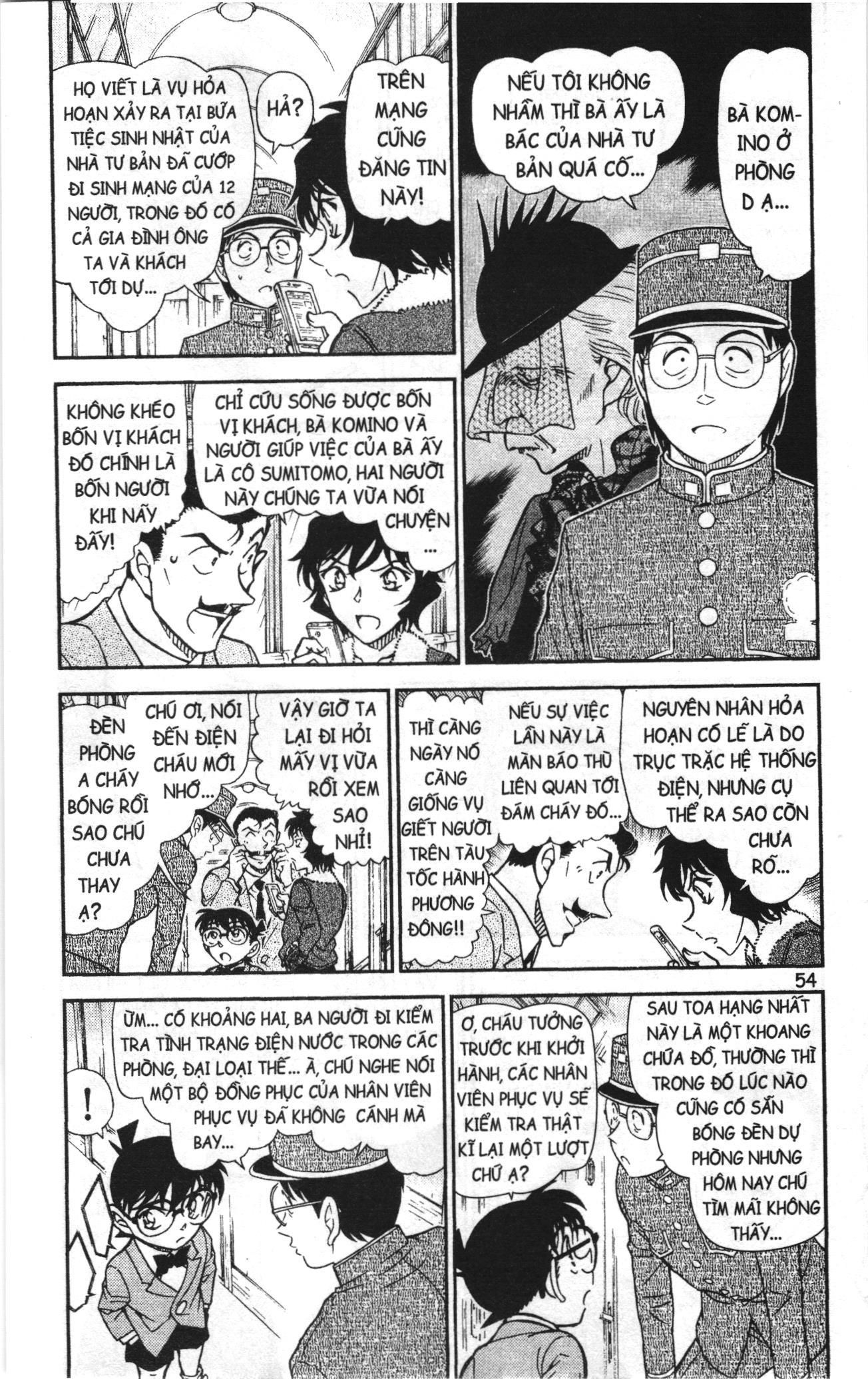 Thám tử lừng danh Conan Loạt truyện tranh Chapter 834 - Trang 4