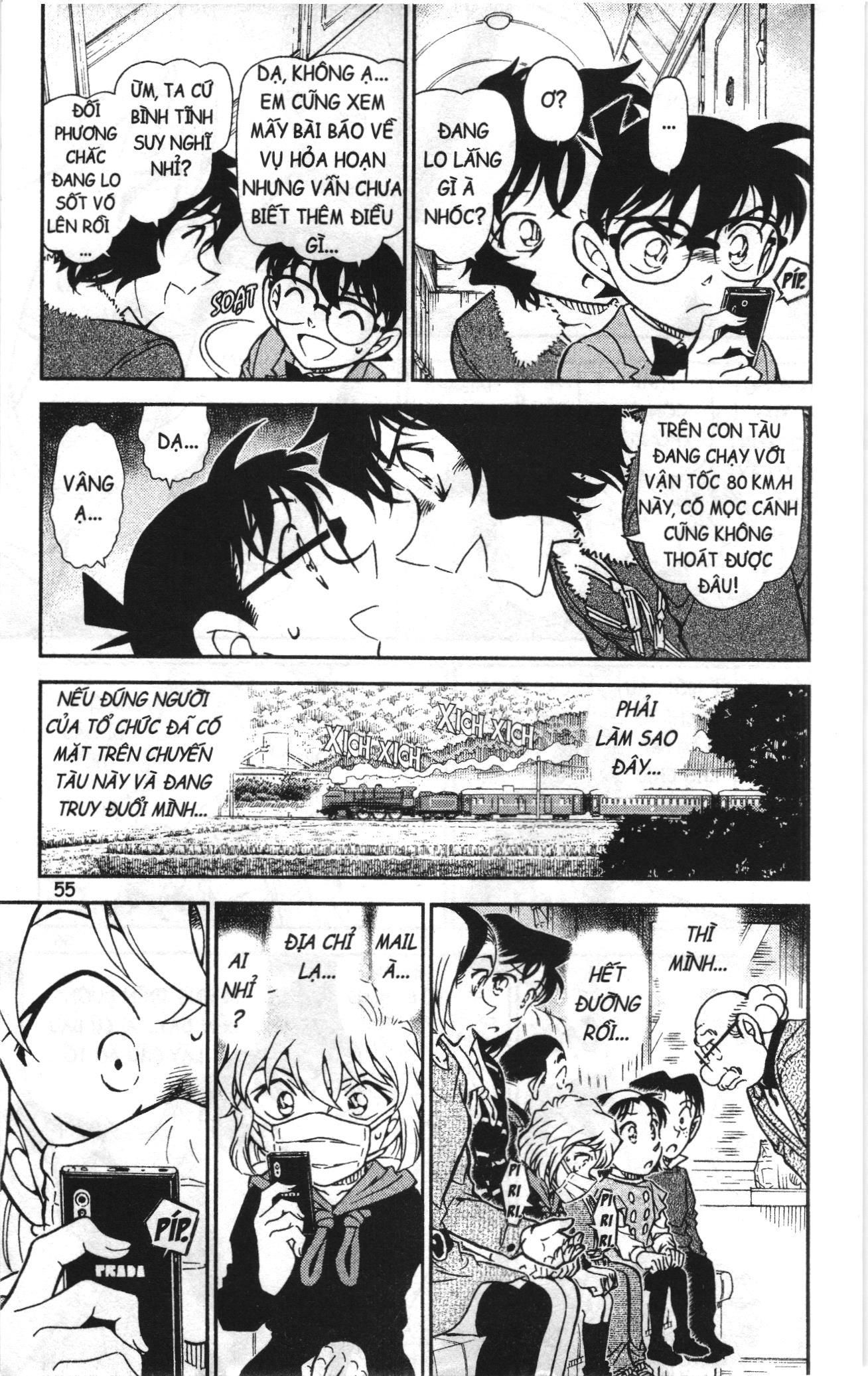 Thám tử lừng danh Conan Loạt truyện tranh Chapter 835 - Trang 5