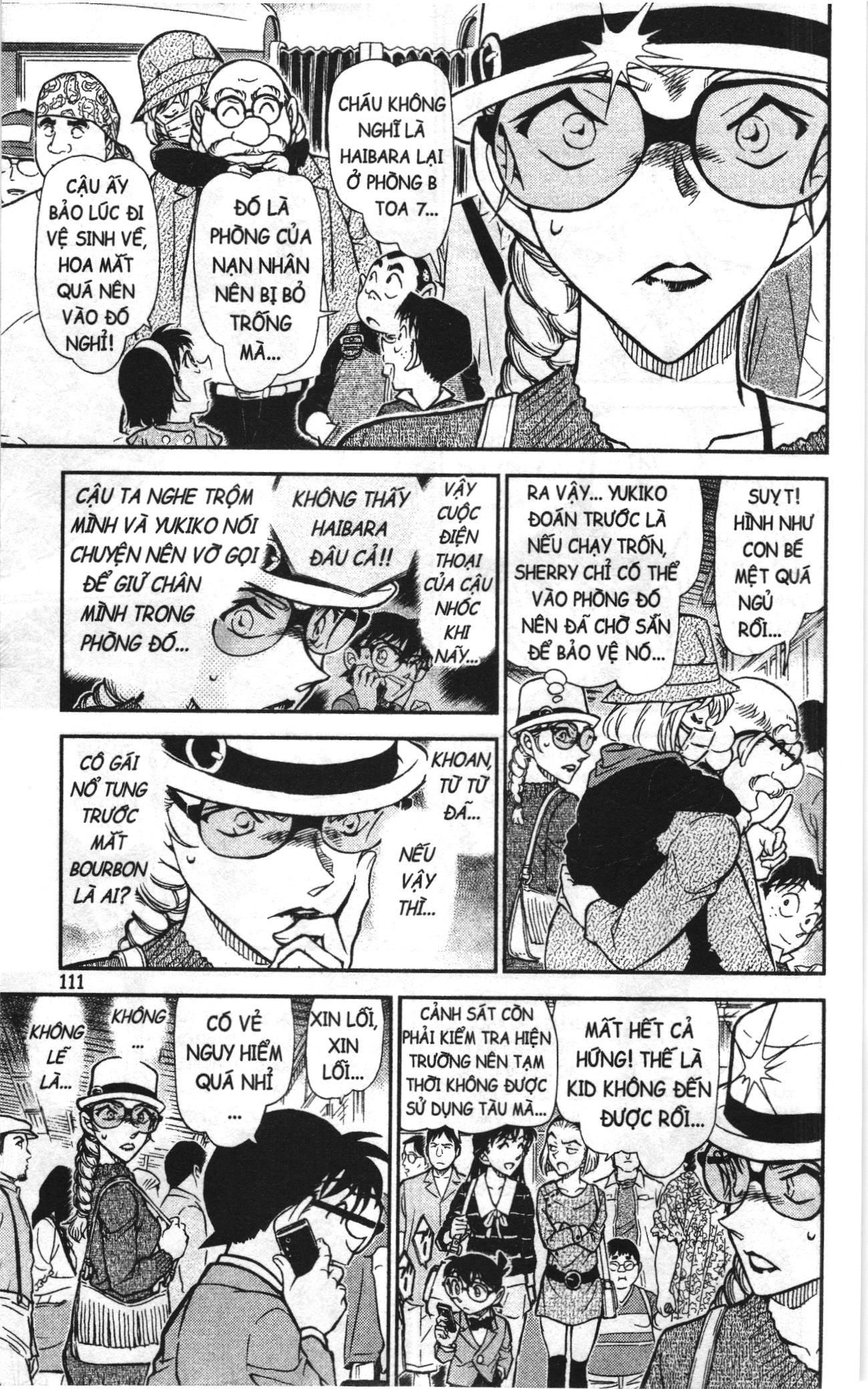 Thám tử lừng danh Conan Loạt truyện tranh Chapter 838 - Trang 13