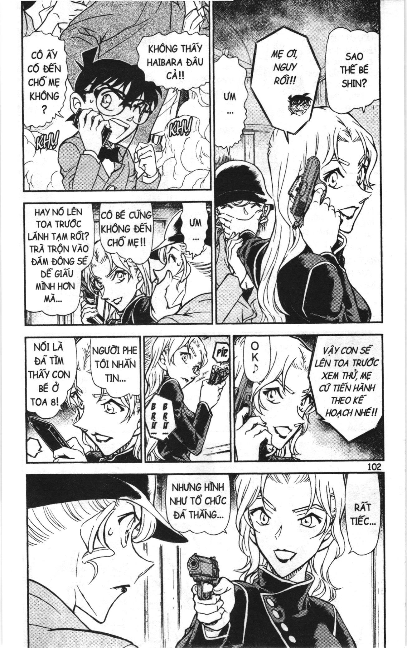 Thám tử lừng danh Conan Loạt truyện tranh Chapter 838 - Trang 4
