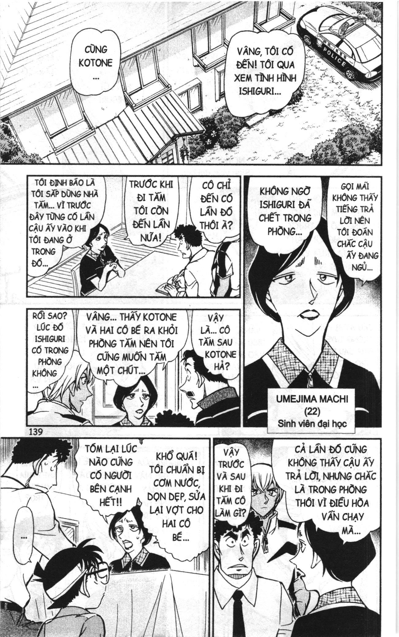 Thám tử lừng danh Conan Loạt truyện tranh Chapter 840 - Trang 9