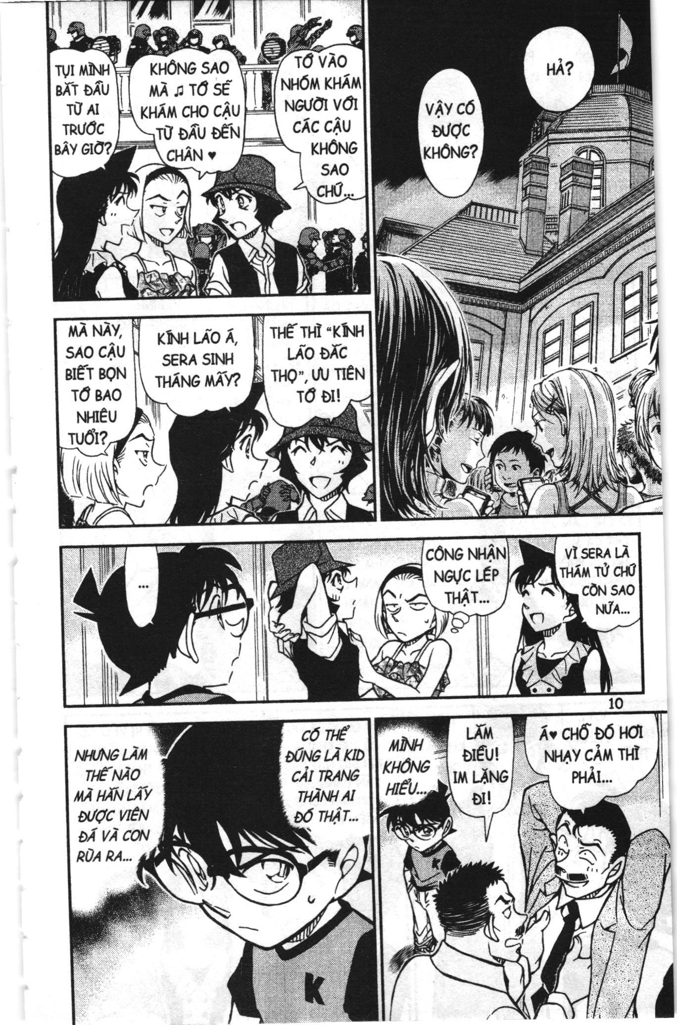 Thám tử lừng danh Conan Loạt truyện tranh Chapter 843 - Trang 8