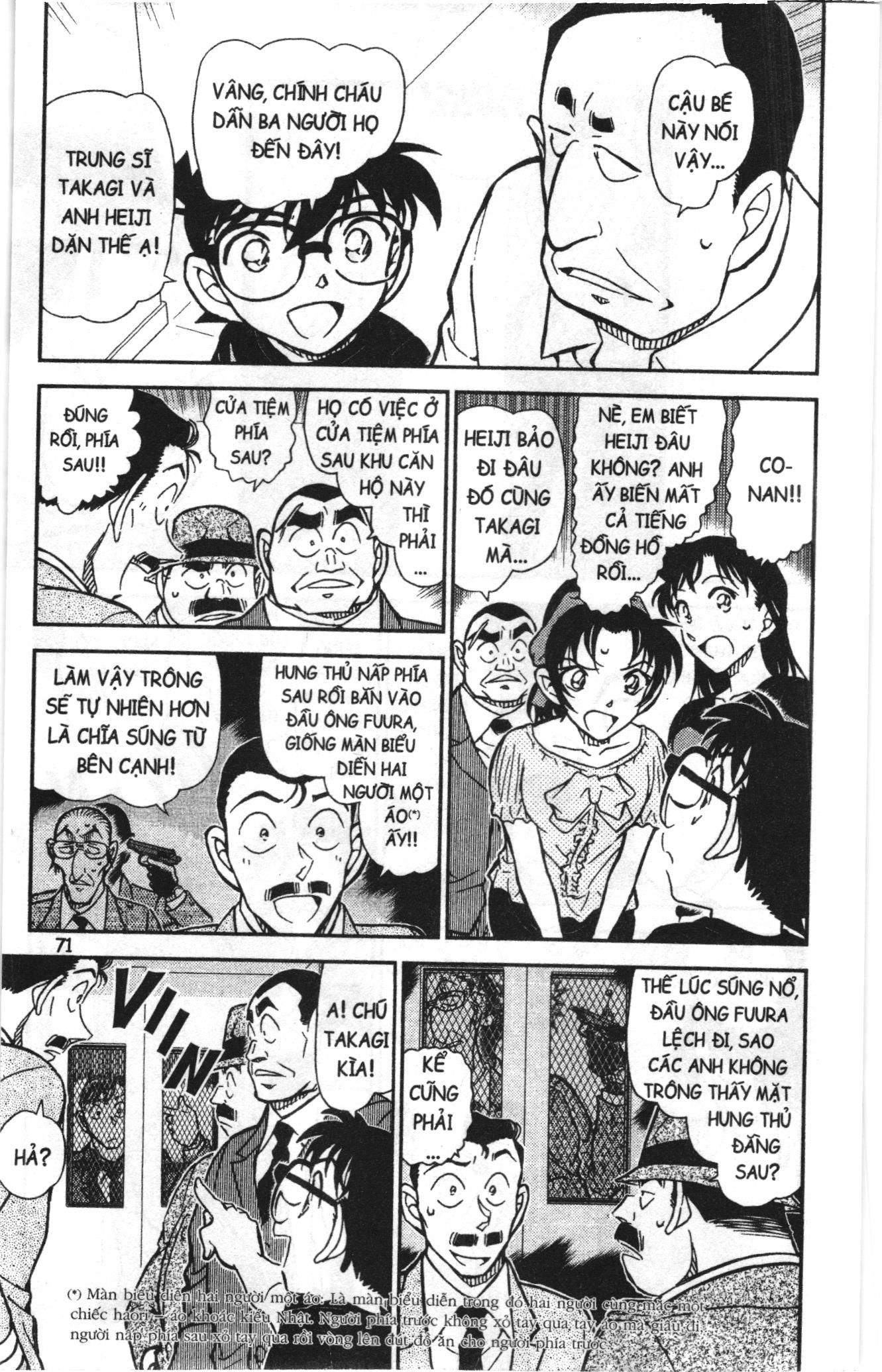 Thám tử lừng danh Conan Loạt truyện tranh Chapter 847 - Trang 5