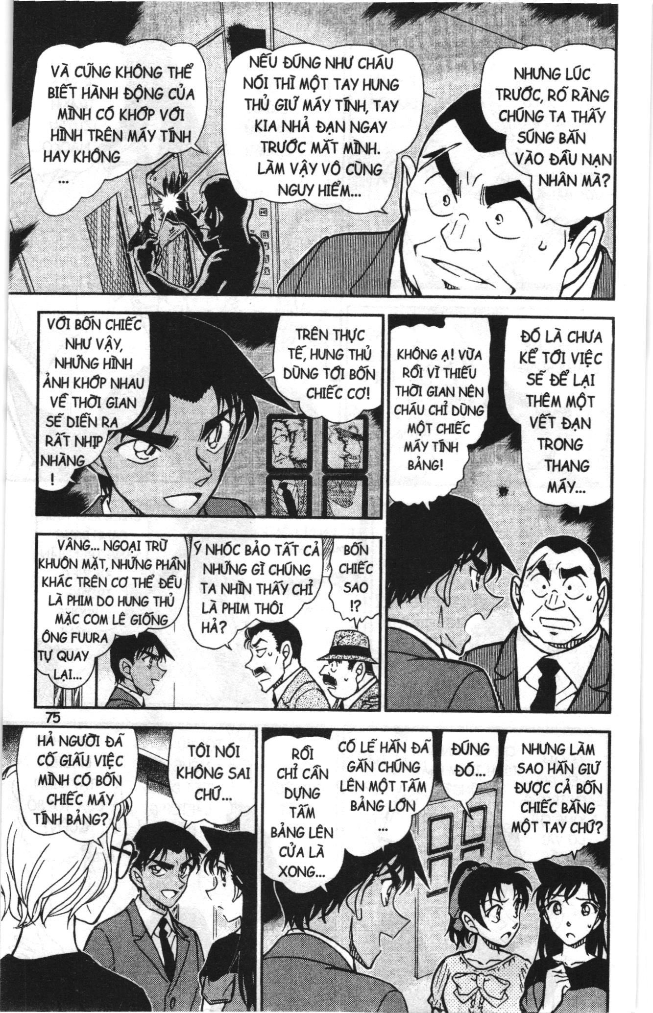 Thám tử lừng danh Conan Loạt truyện tranh Chapter 847 - Trang 9