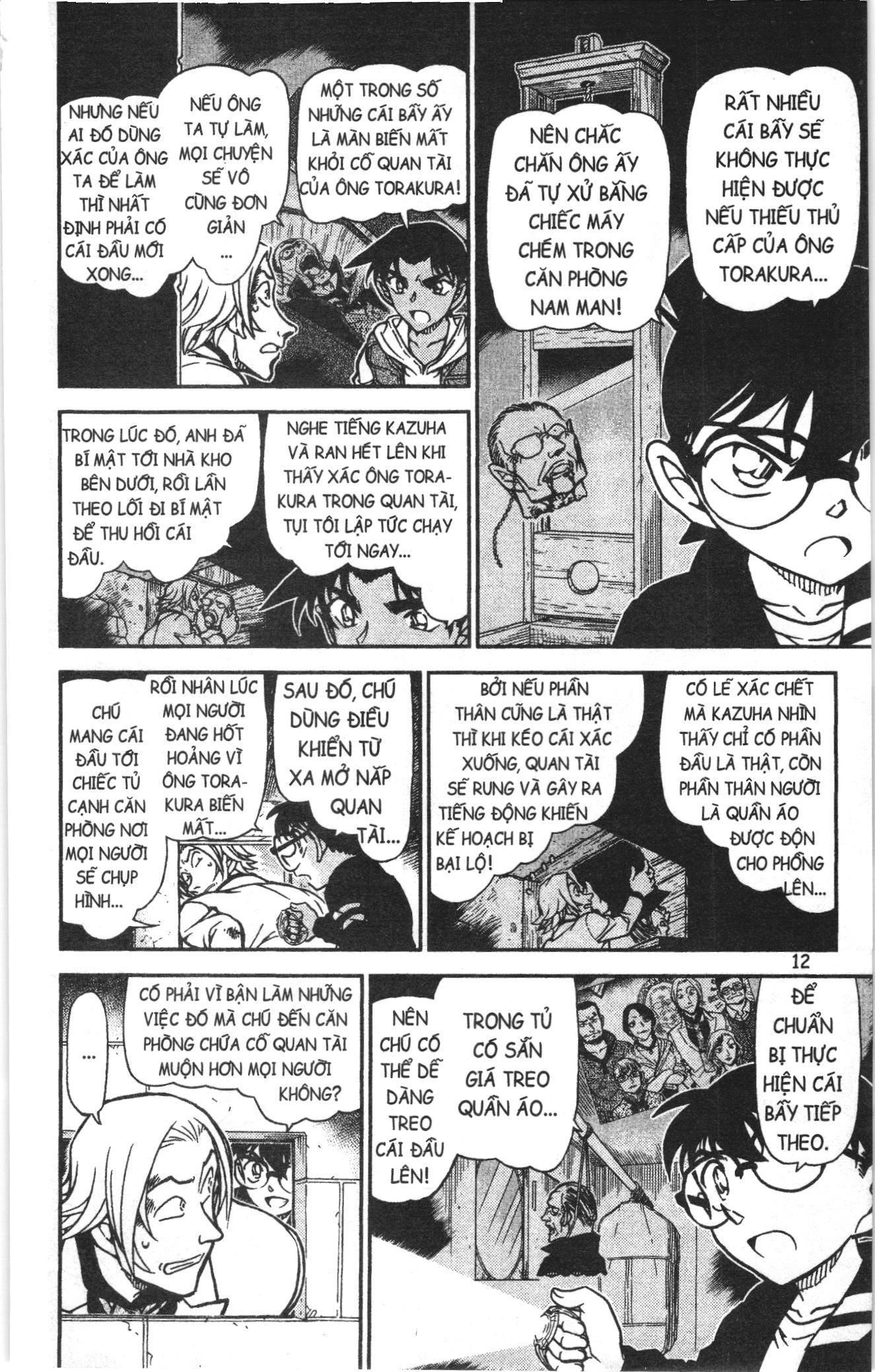 Thám tử lừng danh Conan Loạt truyện tranh Chapter 854 - Trang 10
