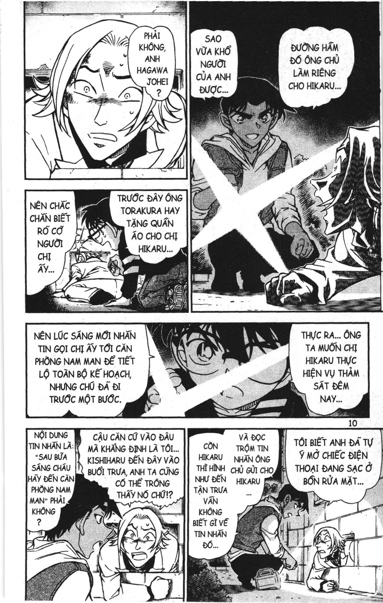 Thám tử lừng danh Conan Loạt truyện tranh Chapter 854 - Trang 8