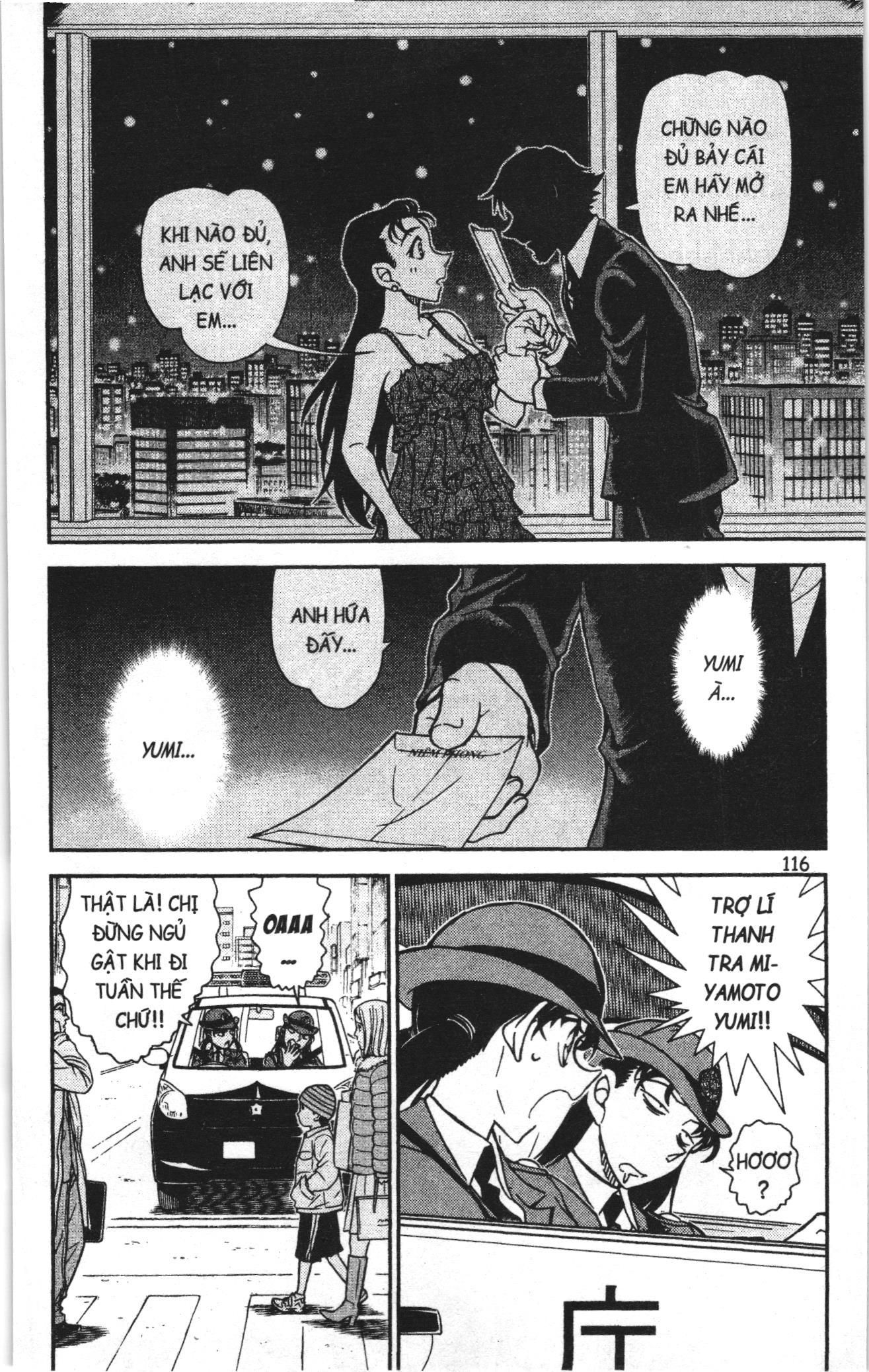 Thám tử lừng danh Conan Loạt truyện tranh Chapter 861 - Trang 2