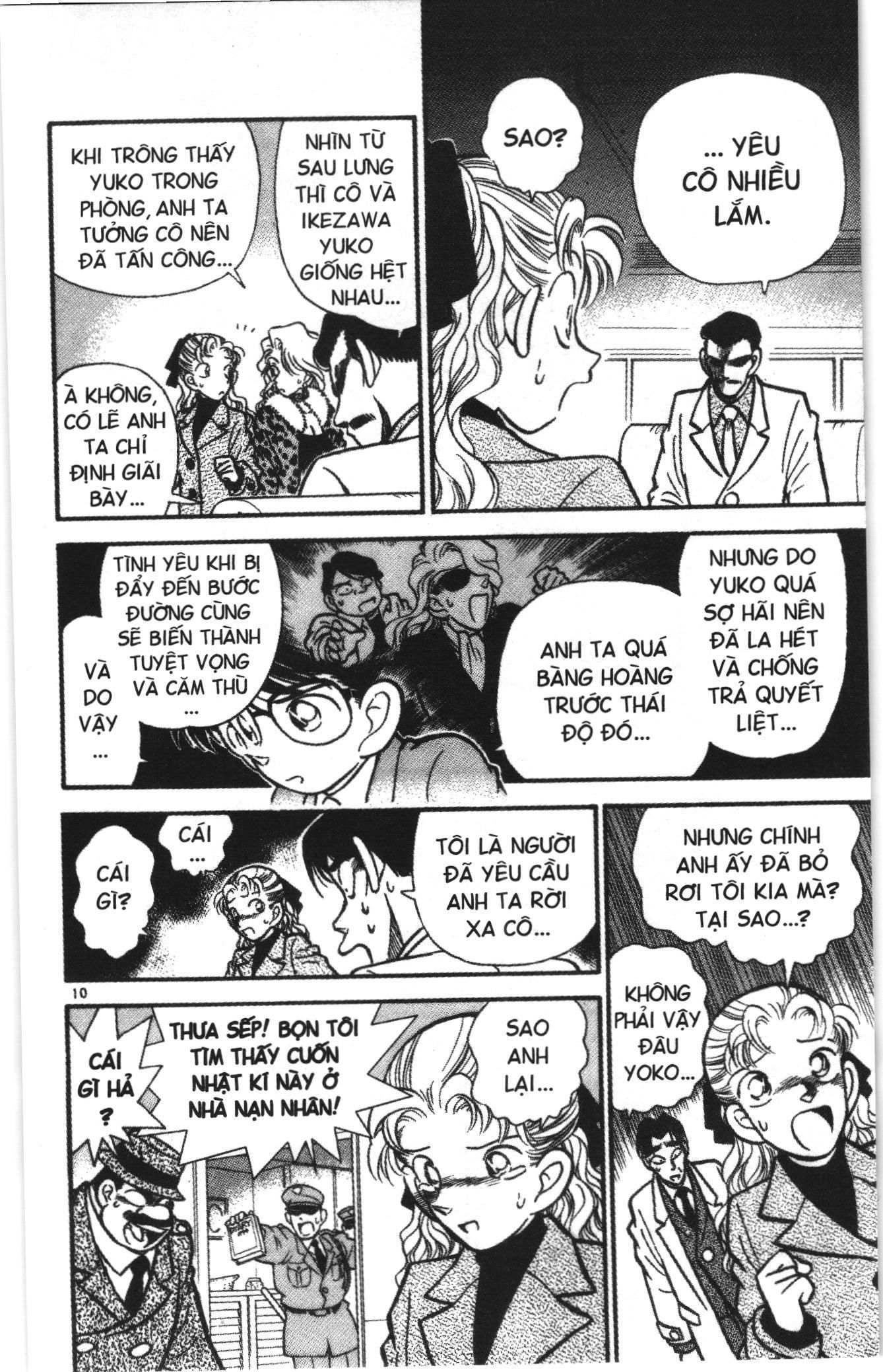 Thám tử lừng danh Conan Loạt truyện tranh Chapter 9 - Trang 10
