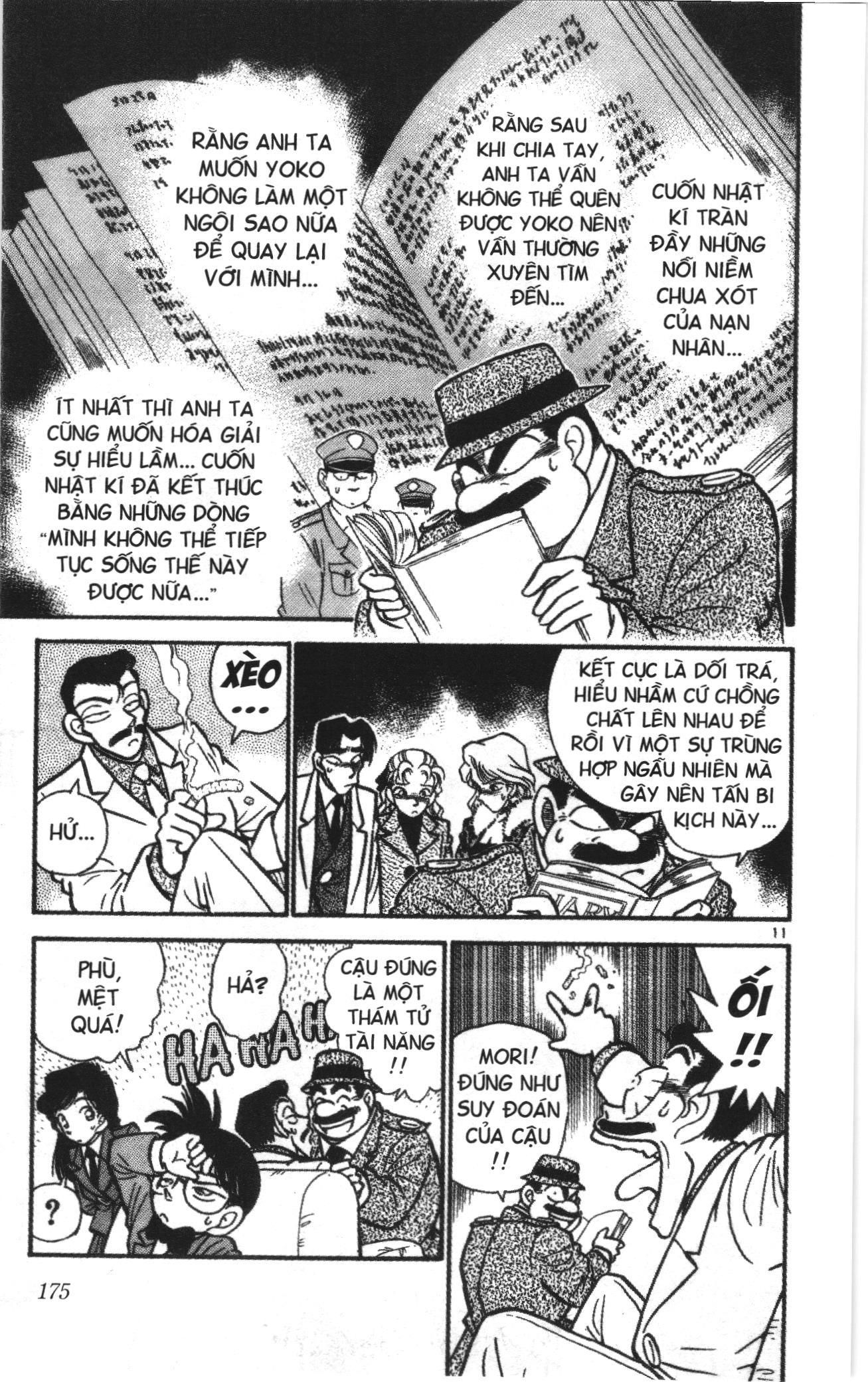 Thám tử lừng danh Conan Loạt truyện tranh Chapter 9 - Trang 11