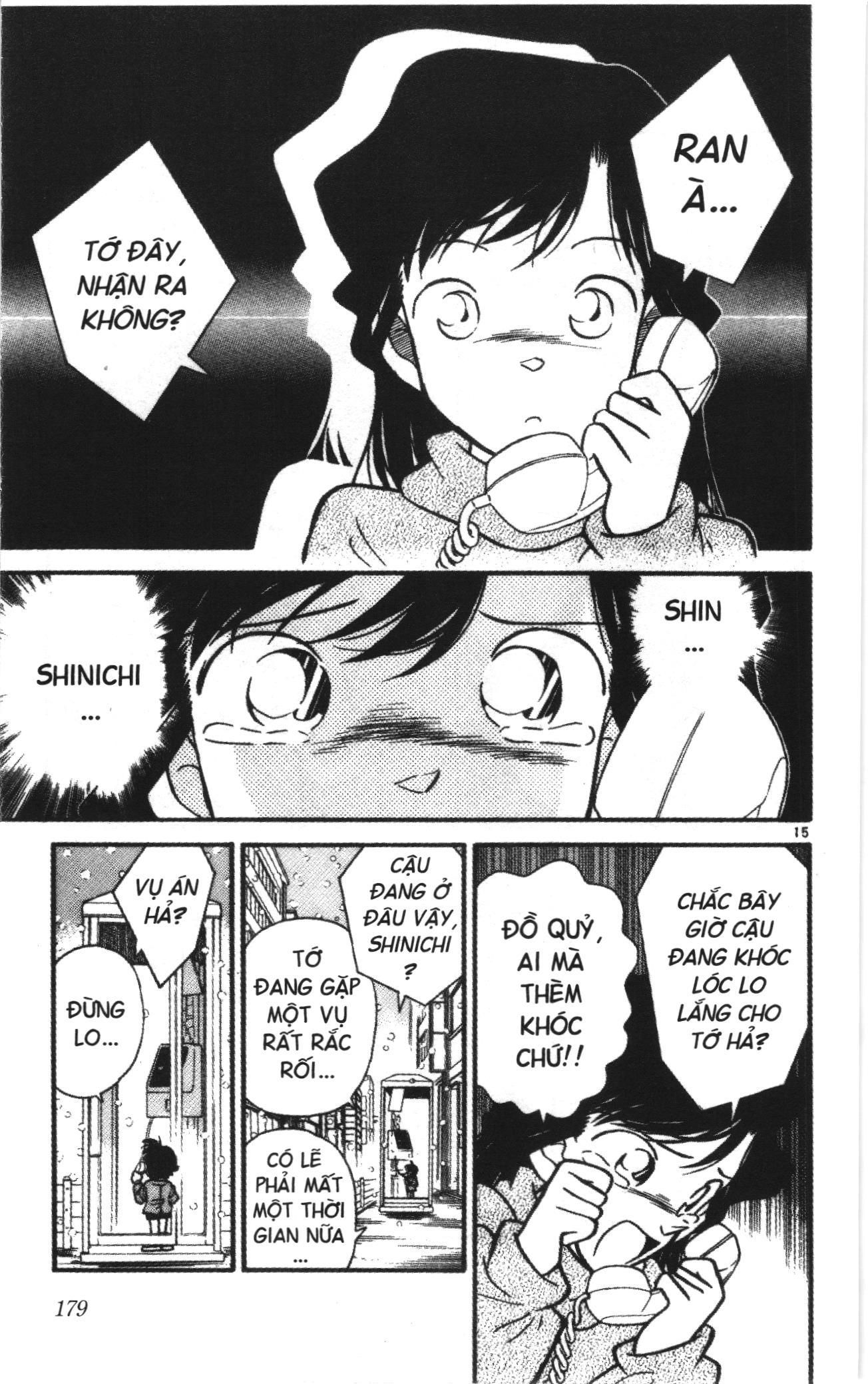 Thám tử lừng danh Conan Loạt truyện tranh Chapter 9 - Trang 15