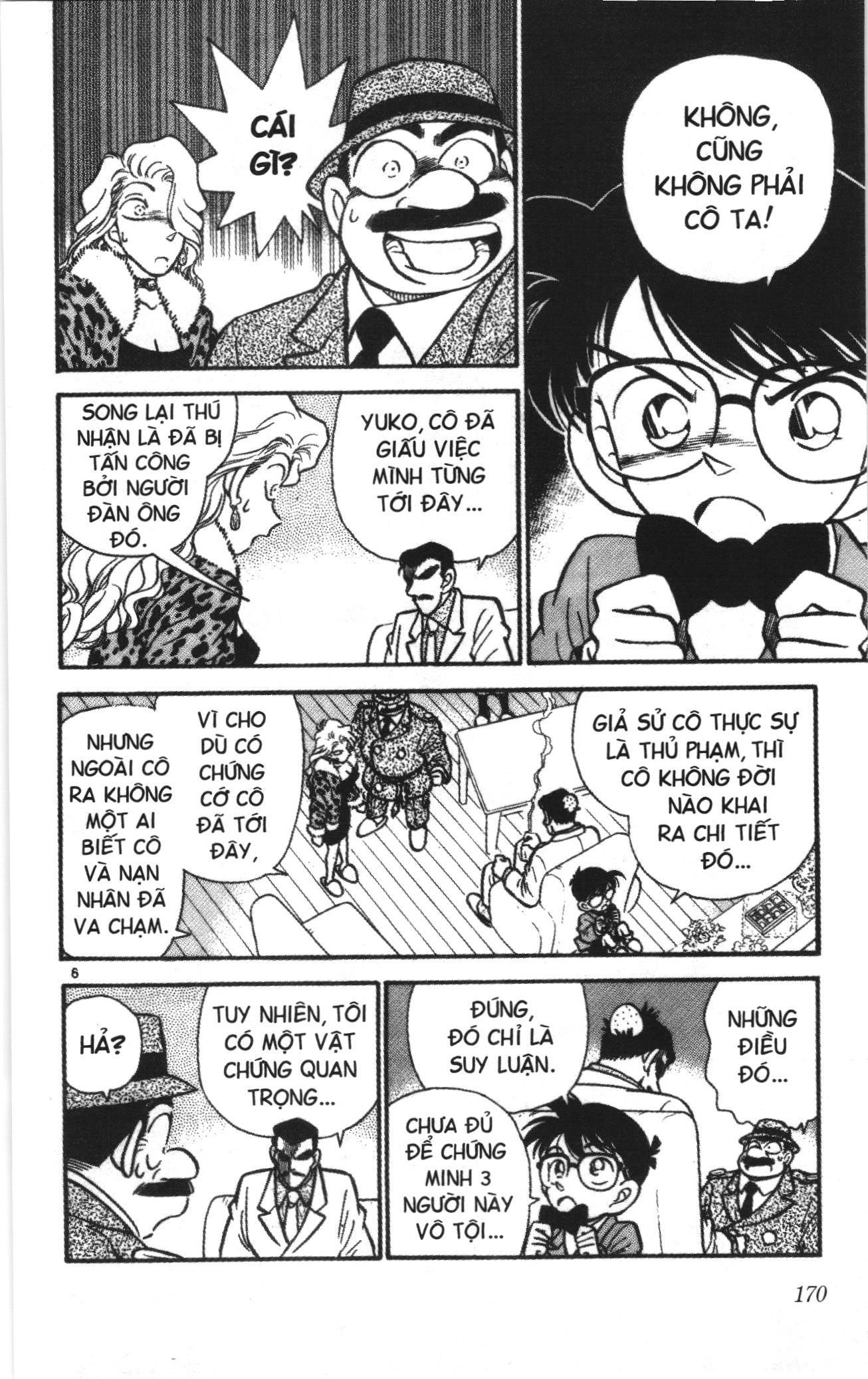 Thám tử lừng danh Conan Loạt truyện tranh Chapter 9 - Trang 6