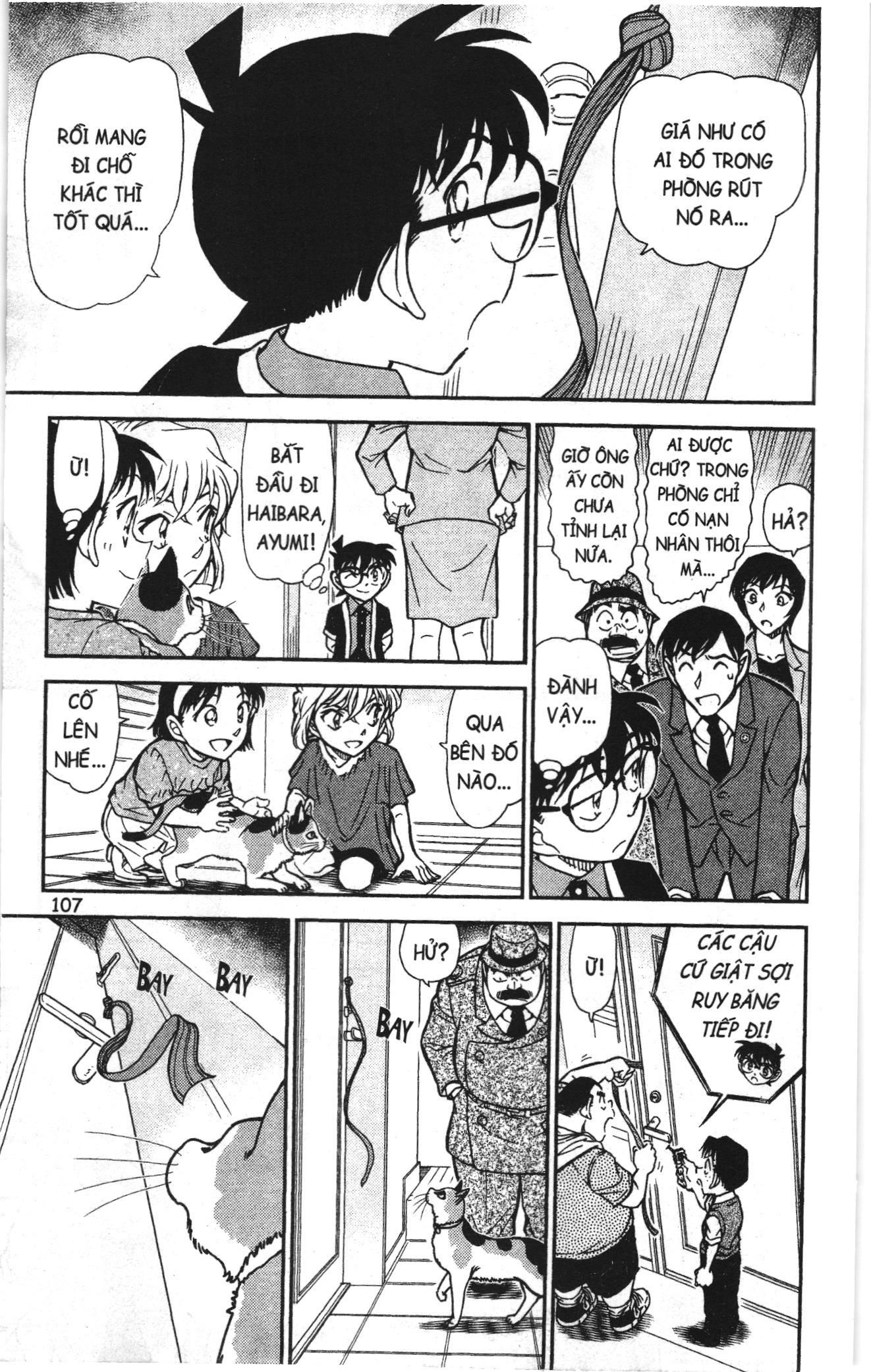 Thám tử lừng danh Conan Loạt truyện tranh Chapter 908 - Trang 9