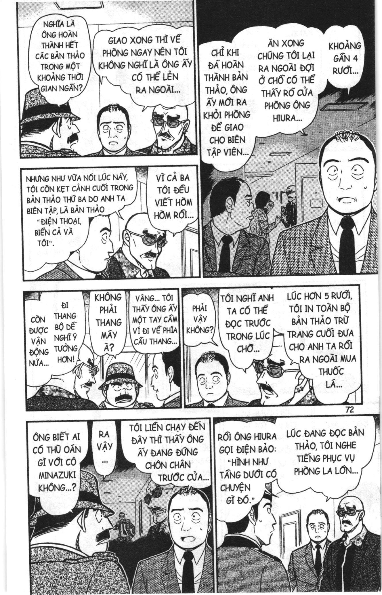 Thám tử lừng danh Conan Loạt truyện tranh Chapter 917 - Trang 6