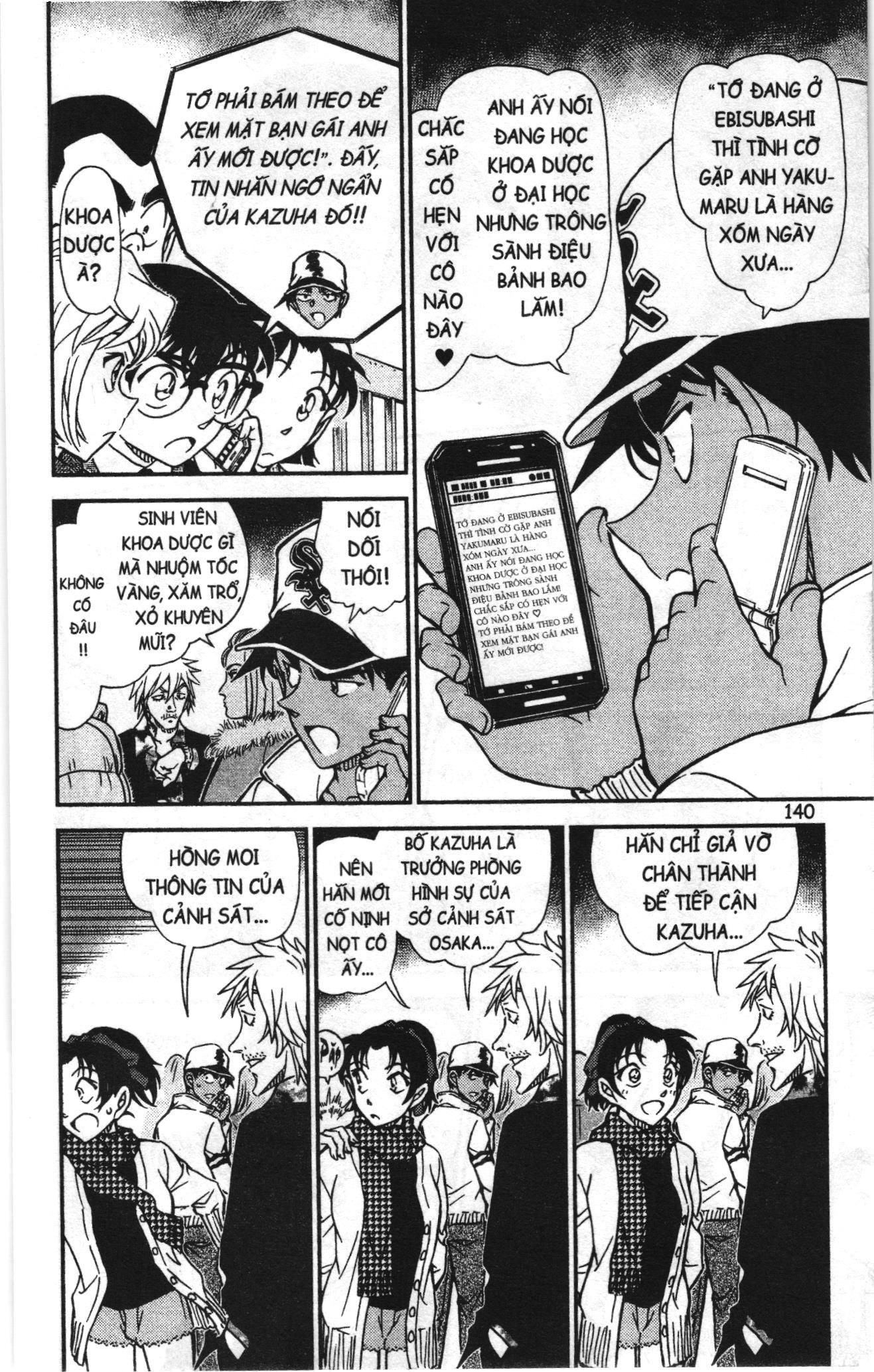 Thám tử lừng danh Conan Loạt truyện tranh Chapter 921 - Trang 10