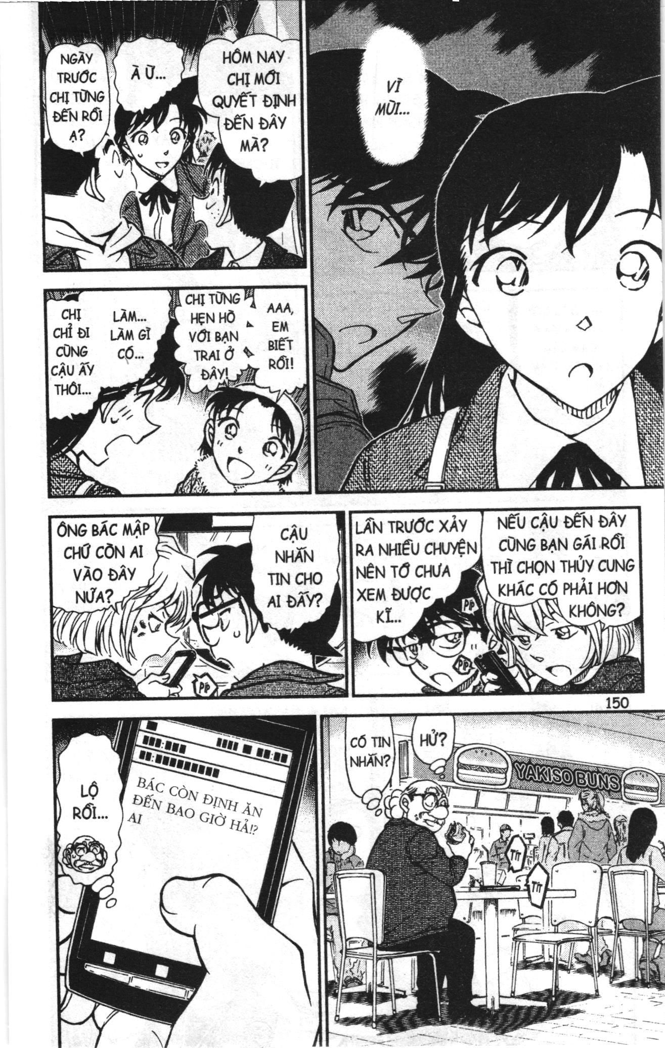 Thám tử lừng danh Conan Loạt truyện tranh Chapter 922 - Trang 4