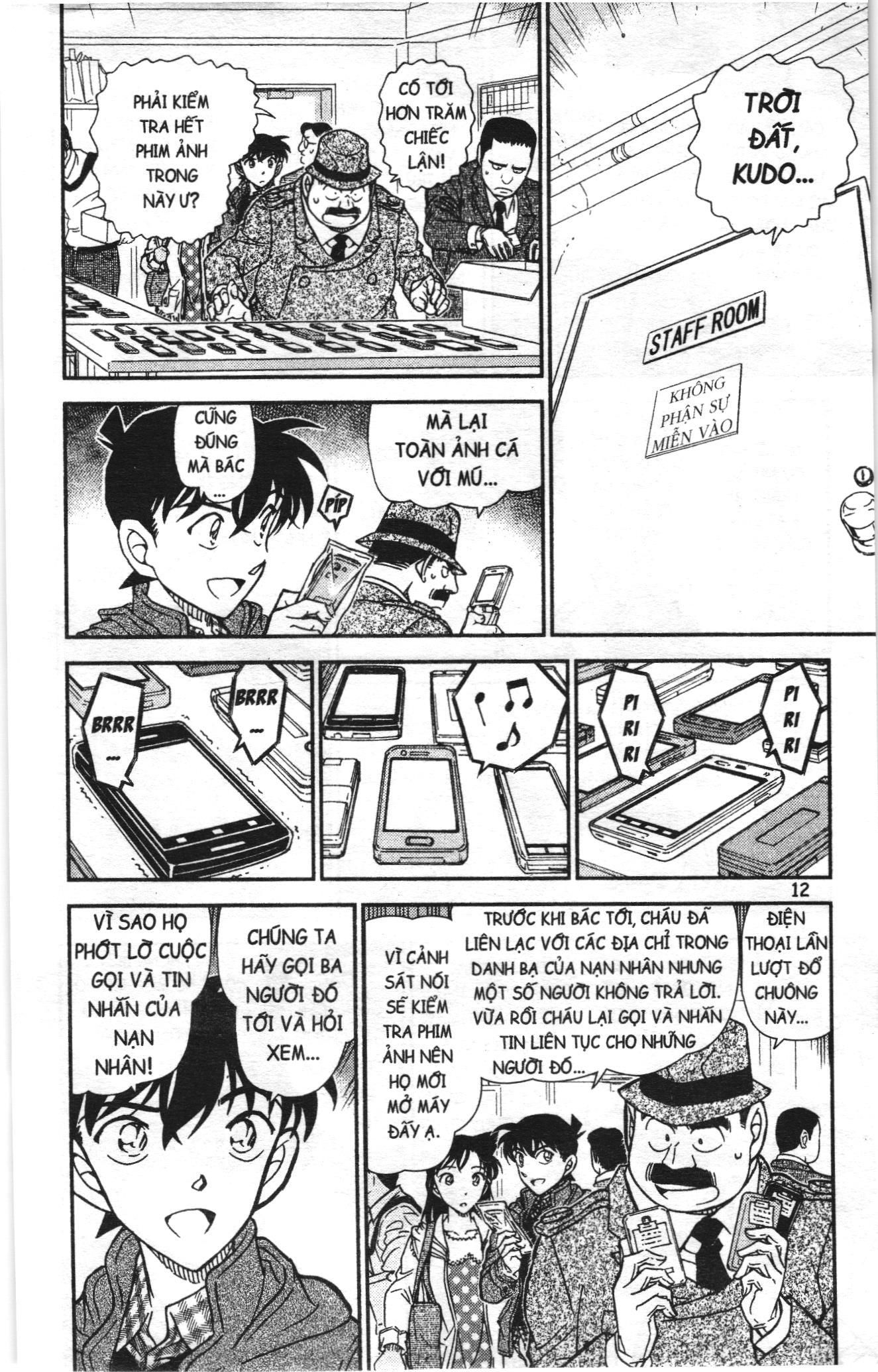 Thám tử lừng danh Conan Loạt truyện tranh Chapter 923 - Trang 10
