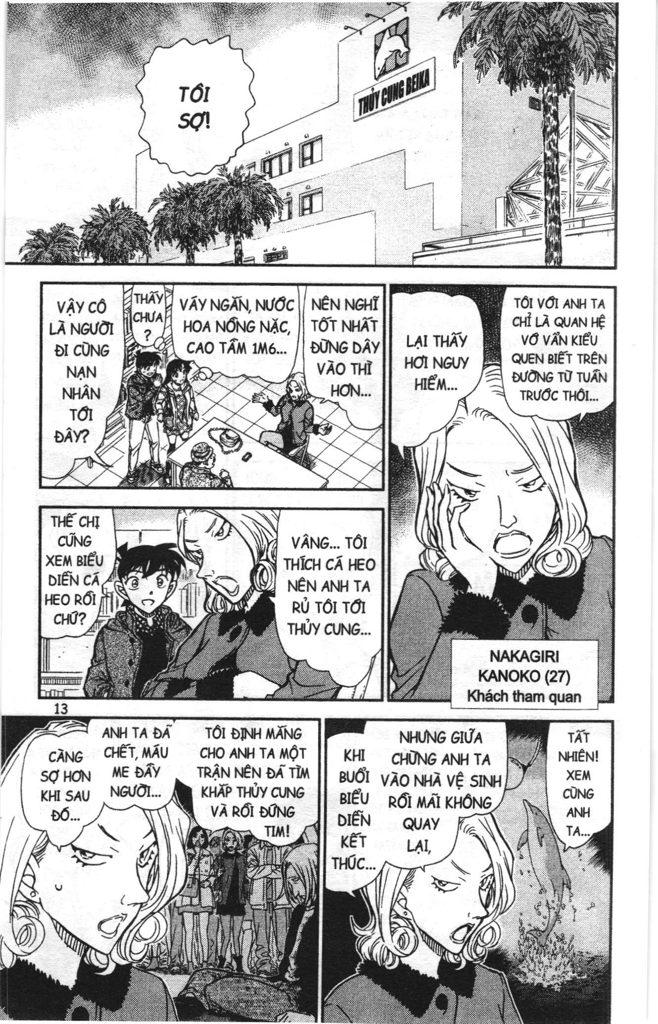 Thám tử lừng danh Conan Loạt truyện tranh Chapter 923 - Trang 11