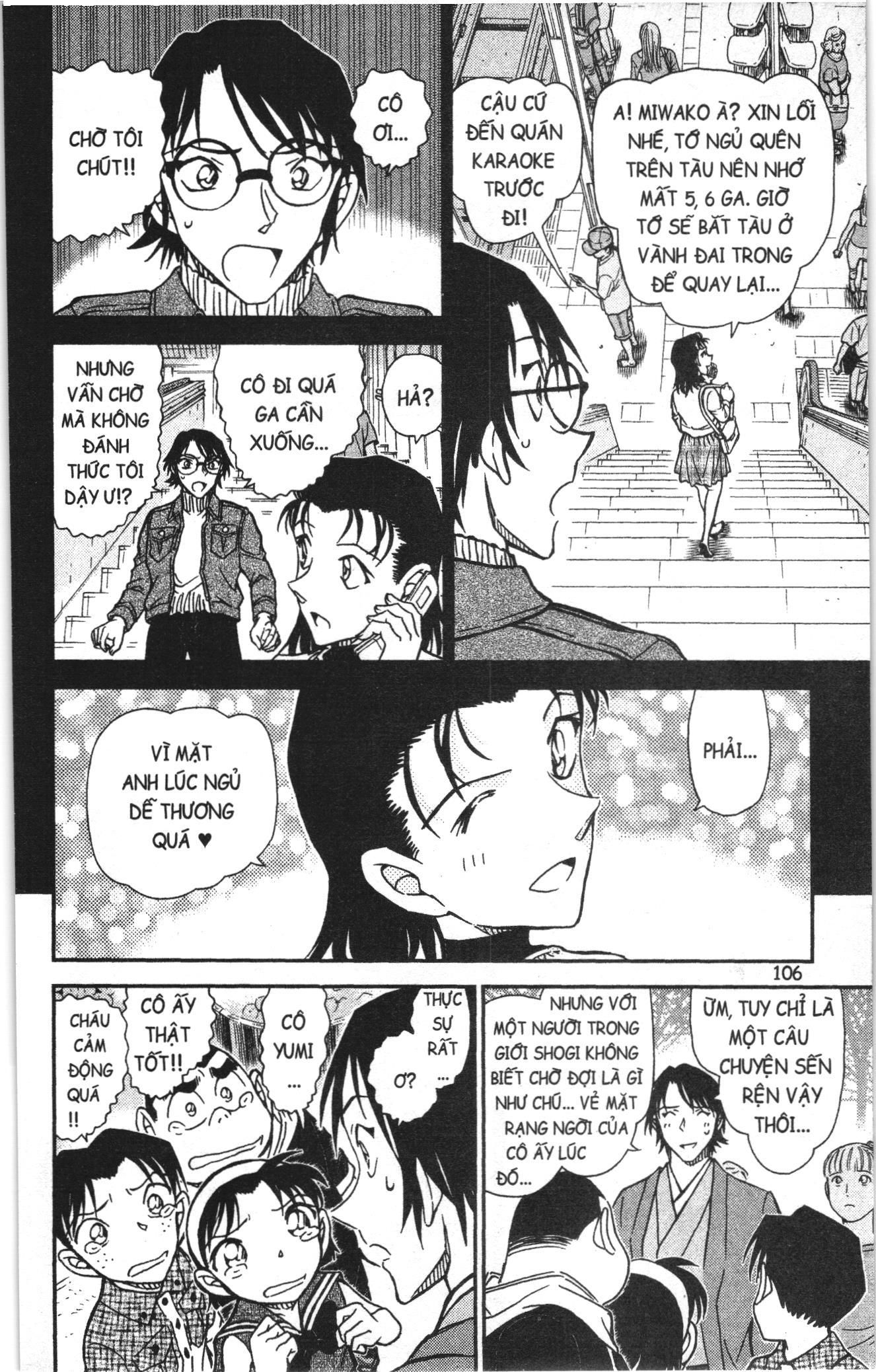 Thám tử lừng danh Conan Loạt truyện tranh Chapter 939 - Trang 8