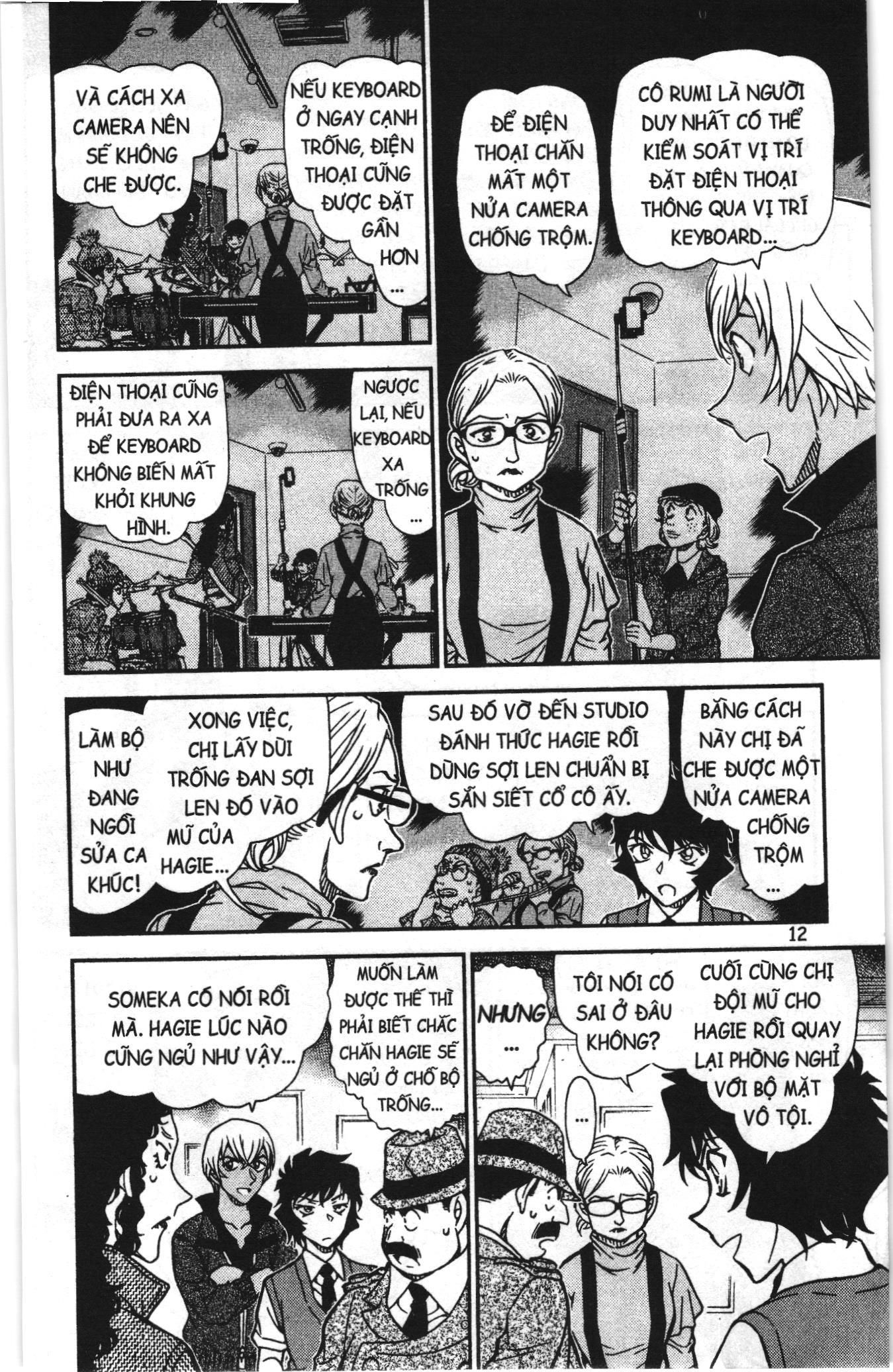 Thám tử lừng danh Conan Loạt truyện tranh Chapter 977 - Trang 10