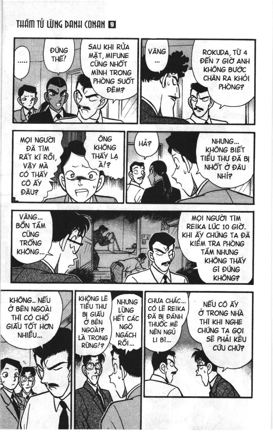 Thám tử lừng danh Conan Loạt truyện tranh Chapter 98 - Trang 9